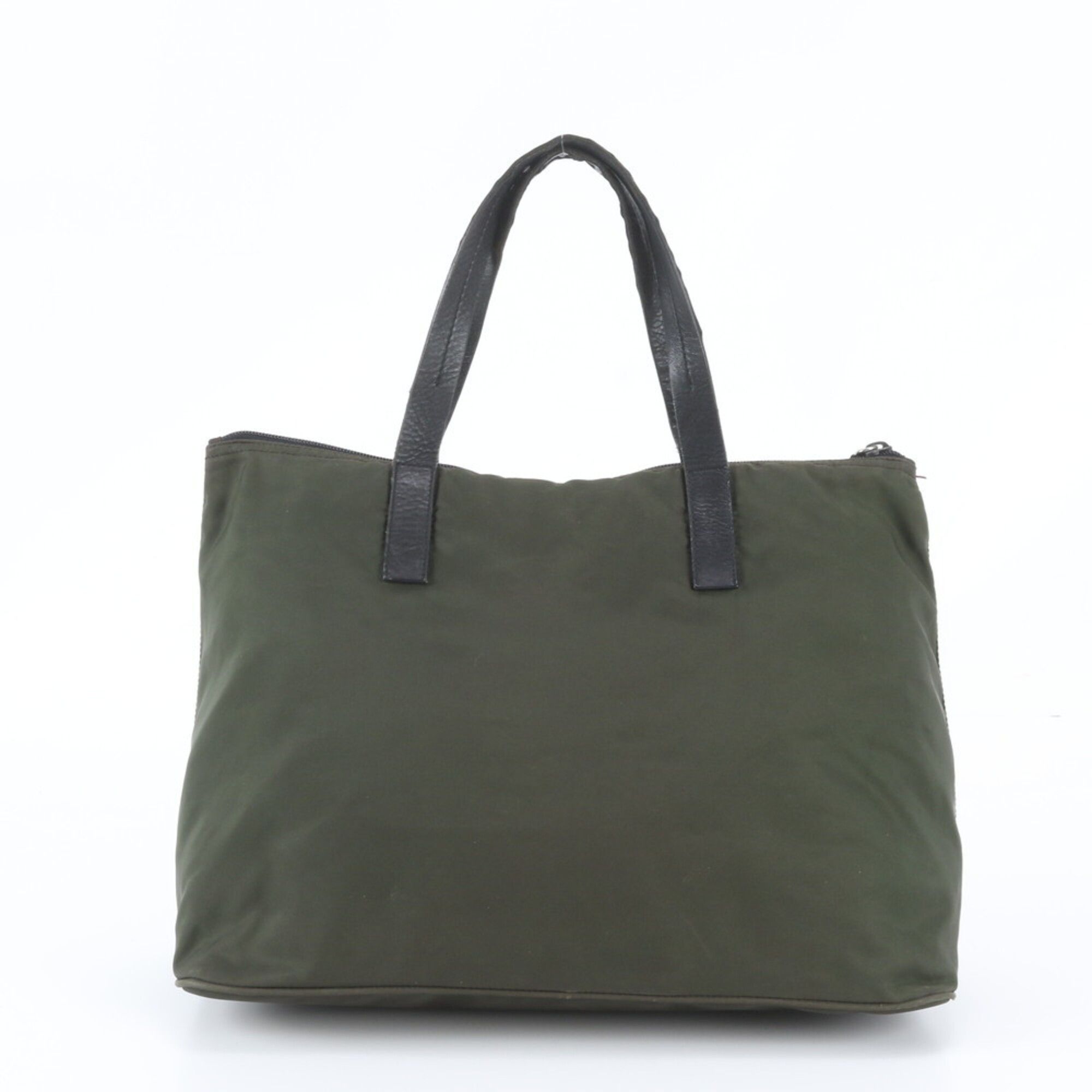 Leather Nylon Handbag Shoulder Bag Tote Bag (Pre-Owned) - Prada - Modalova