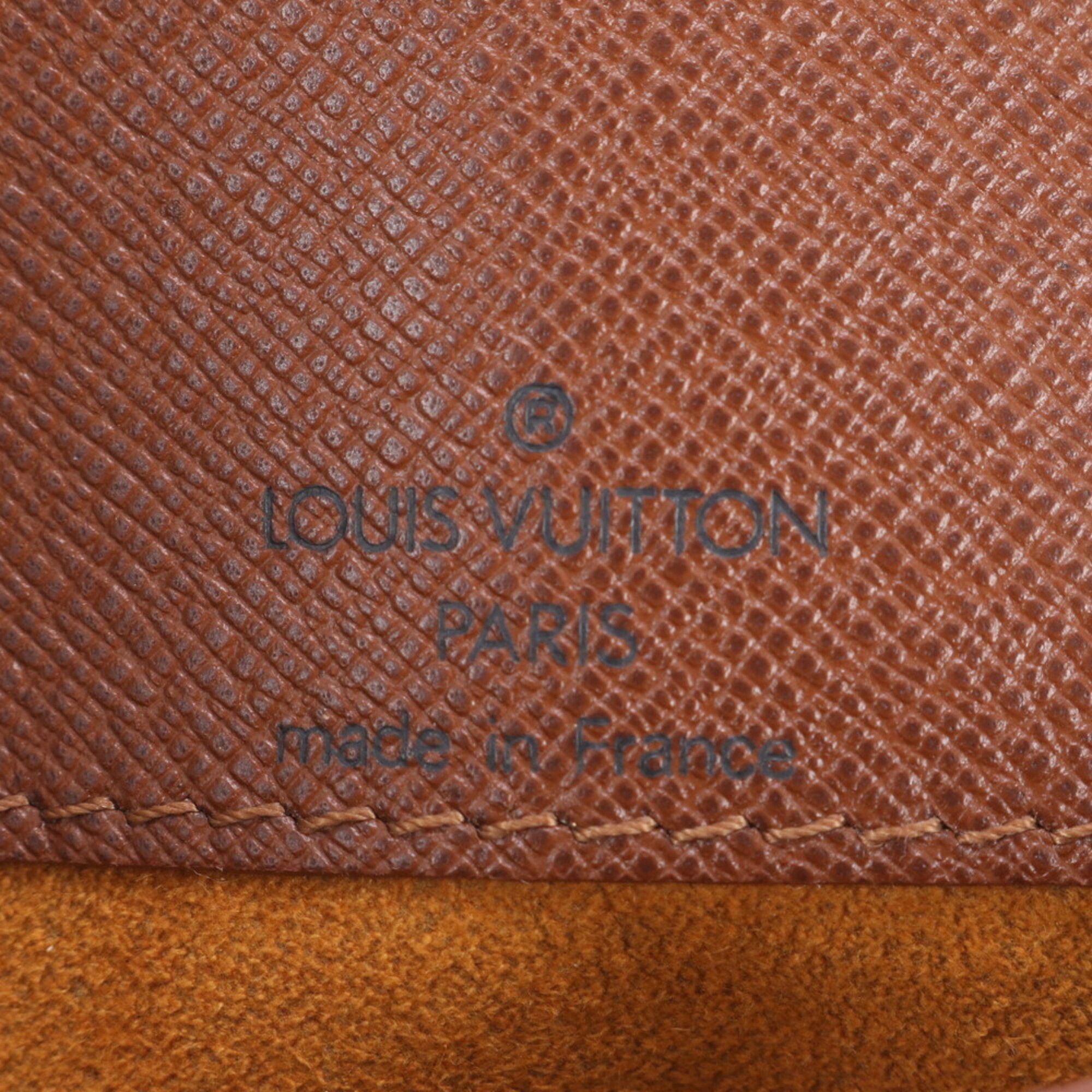 Leather Coated Canvas Shoulder Bag Tote Bag (Pre-Owned) - Louis Vuitton - Modalova