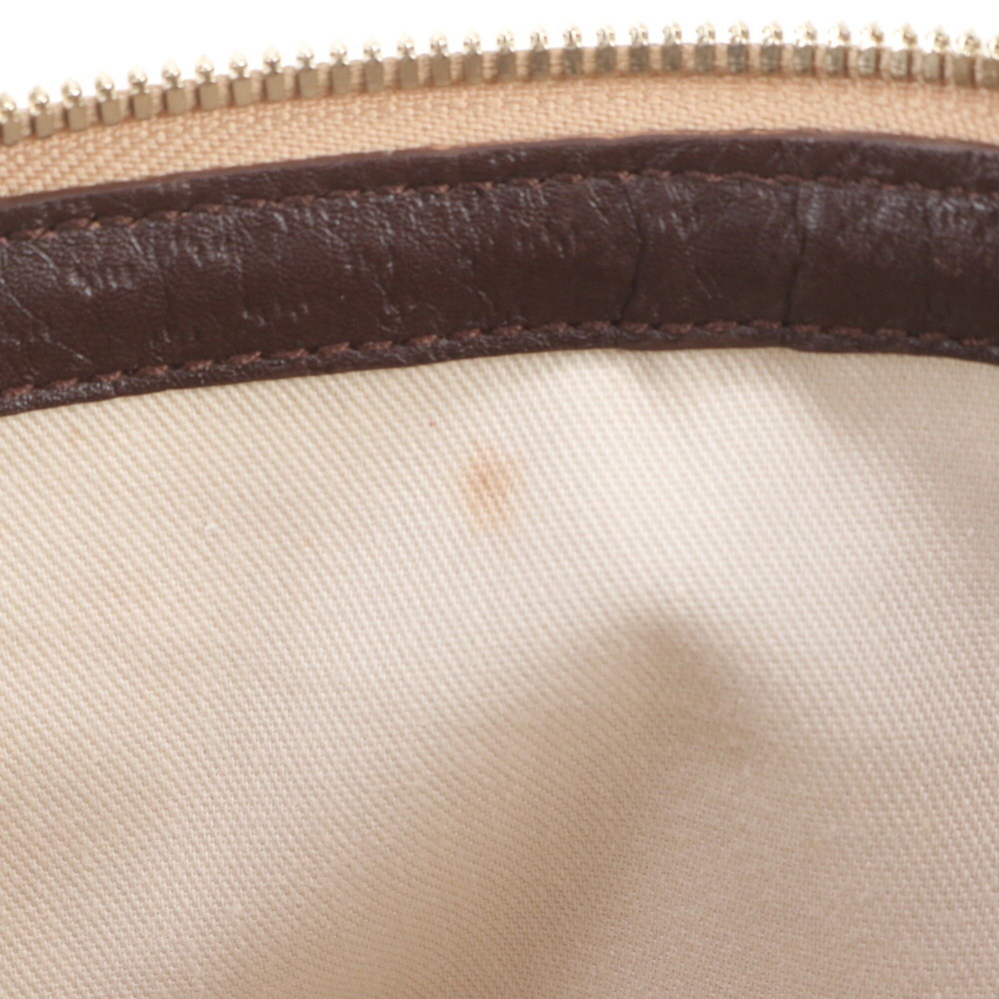 Leather Canvas Shoulder Bag Tote Bag (Pre-Owned) - Salvatore Ferragamo - Modalova