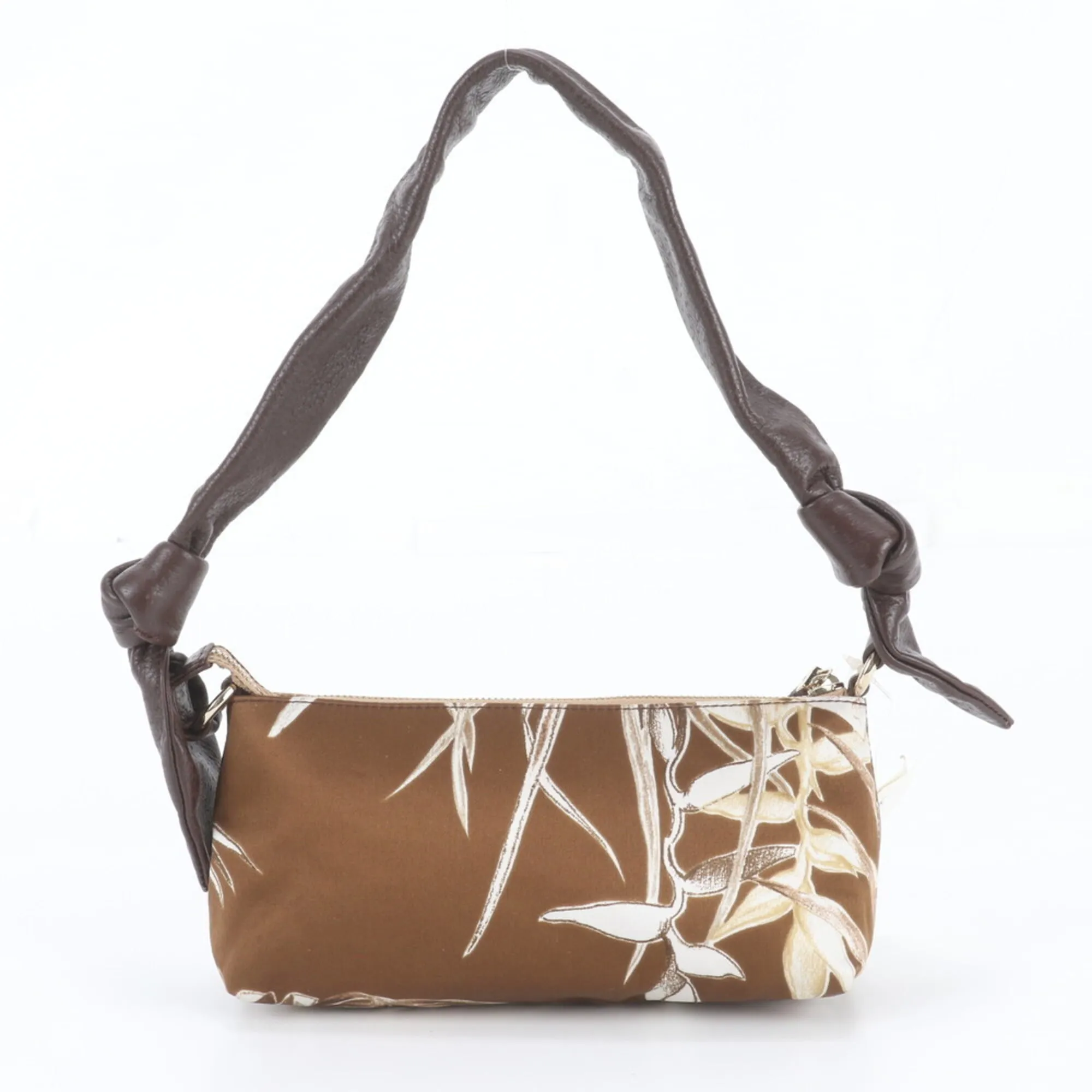 Leather Canvas Shoulder Bag Tote Bag (Pre-Owned) - Salvatore Ferragamo - Modalova