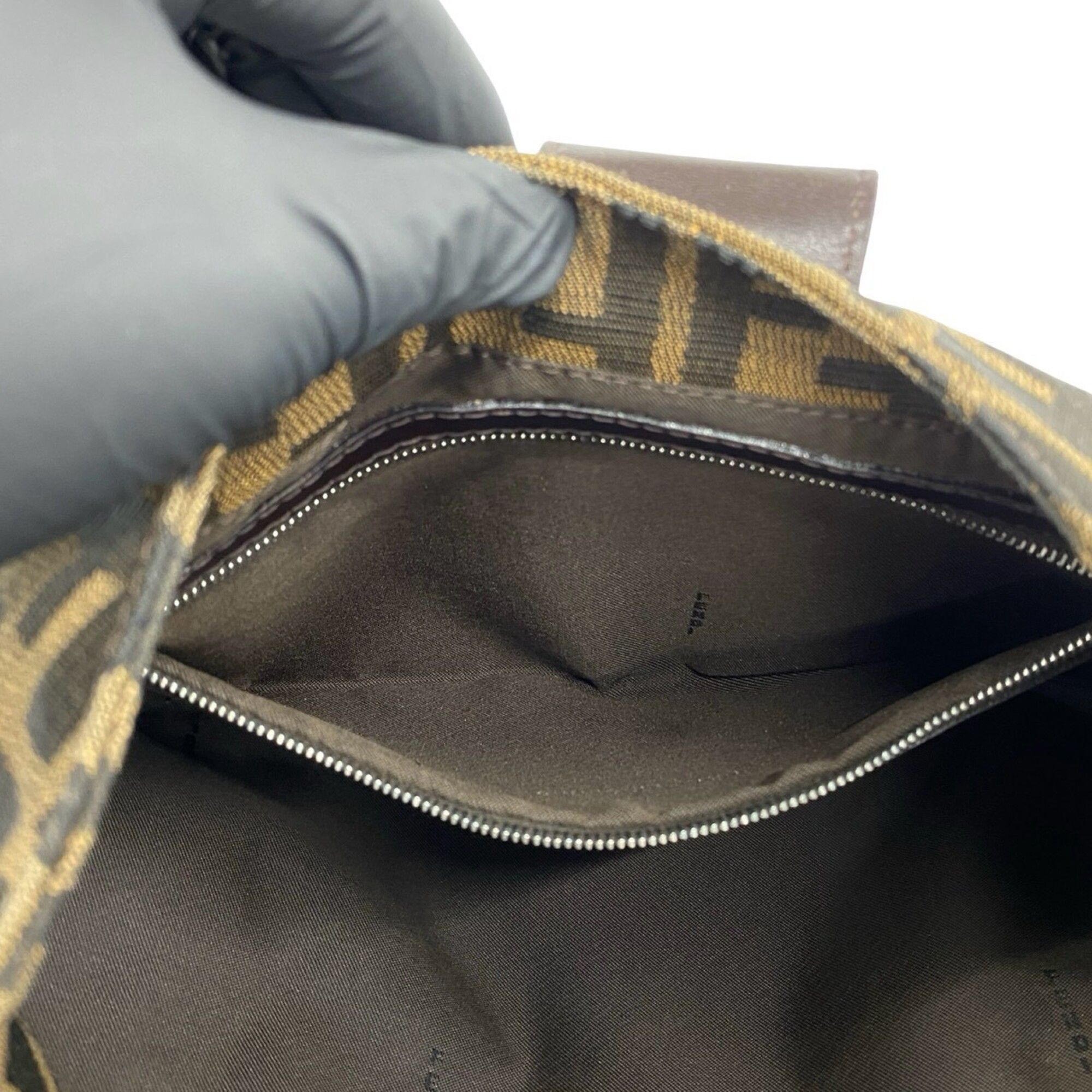 Canvas Leather Shoulder Bag Tote Bag (Pre-Owned) - Fendi - Modalova