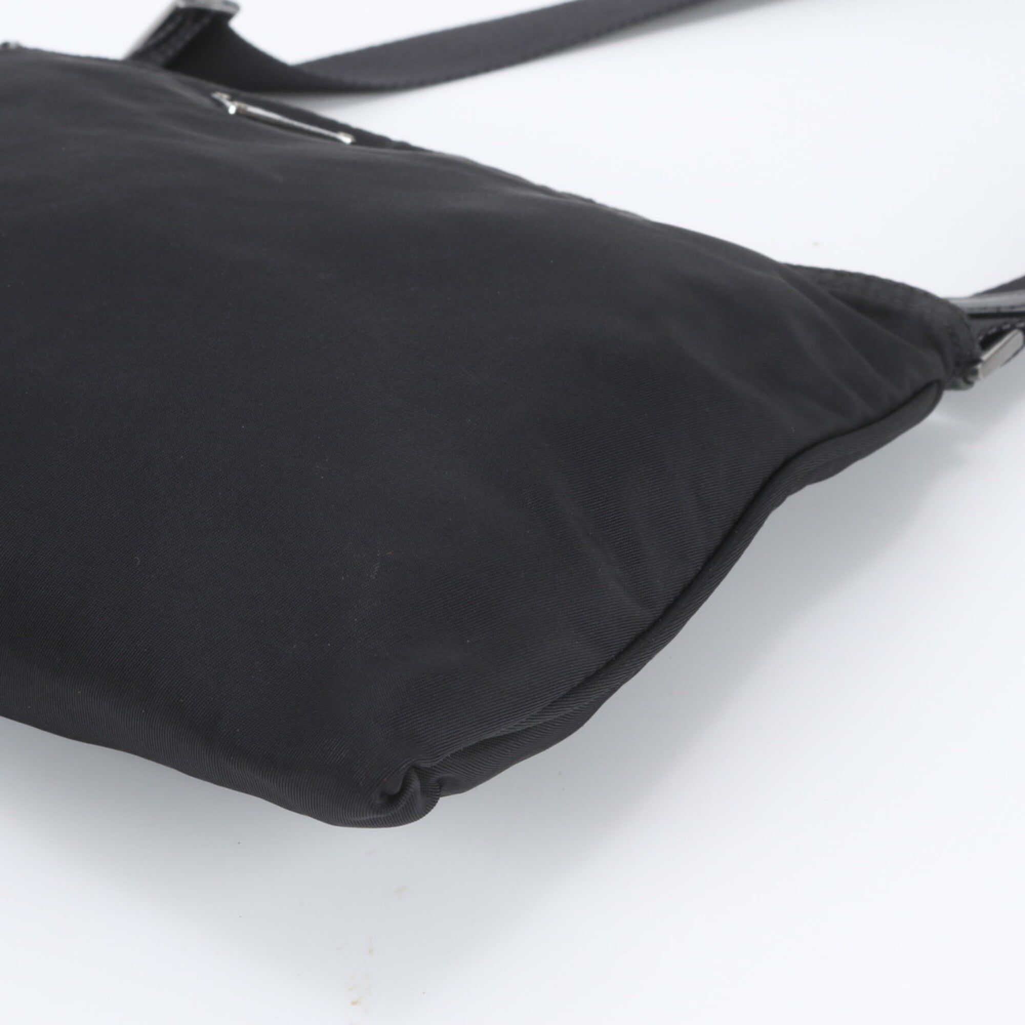 Leather Nylon Messenger Bag Shoulder Bag (Pre-Owned) - Prada - Modalova