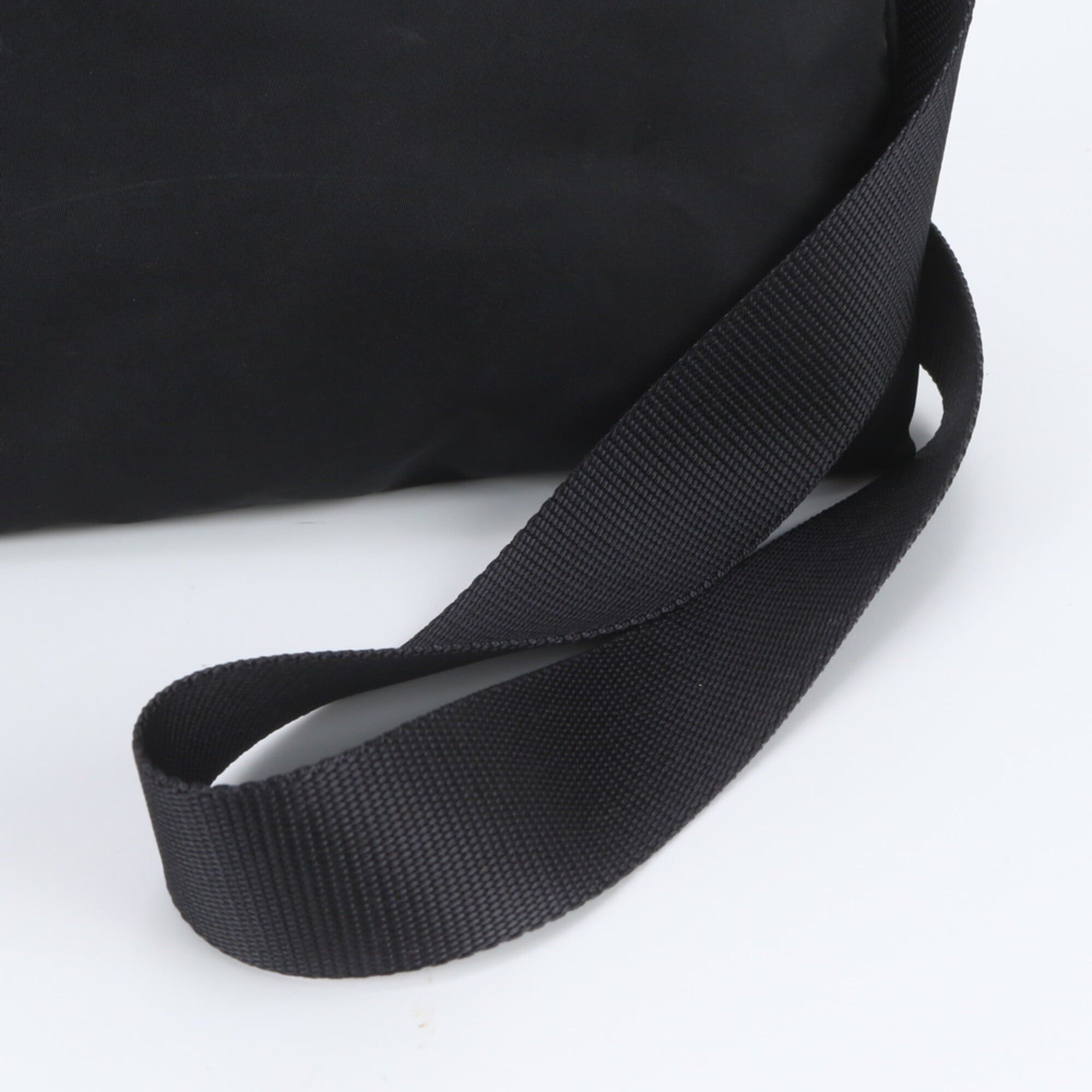 Leather Nylon Messenger Bag Shoulder Bag (Pre-Owned) - Prada - Modalova