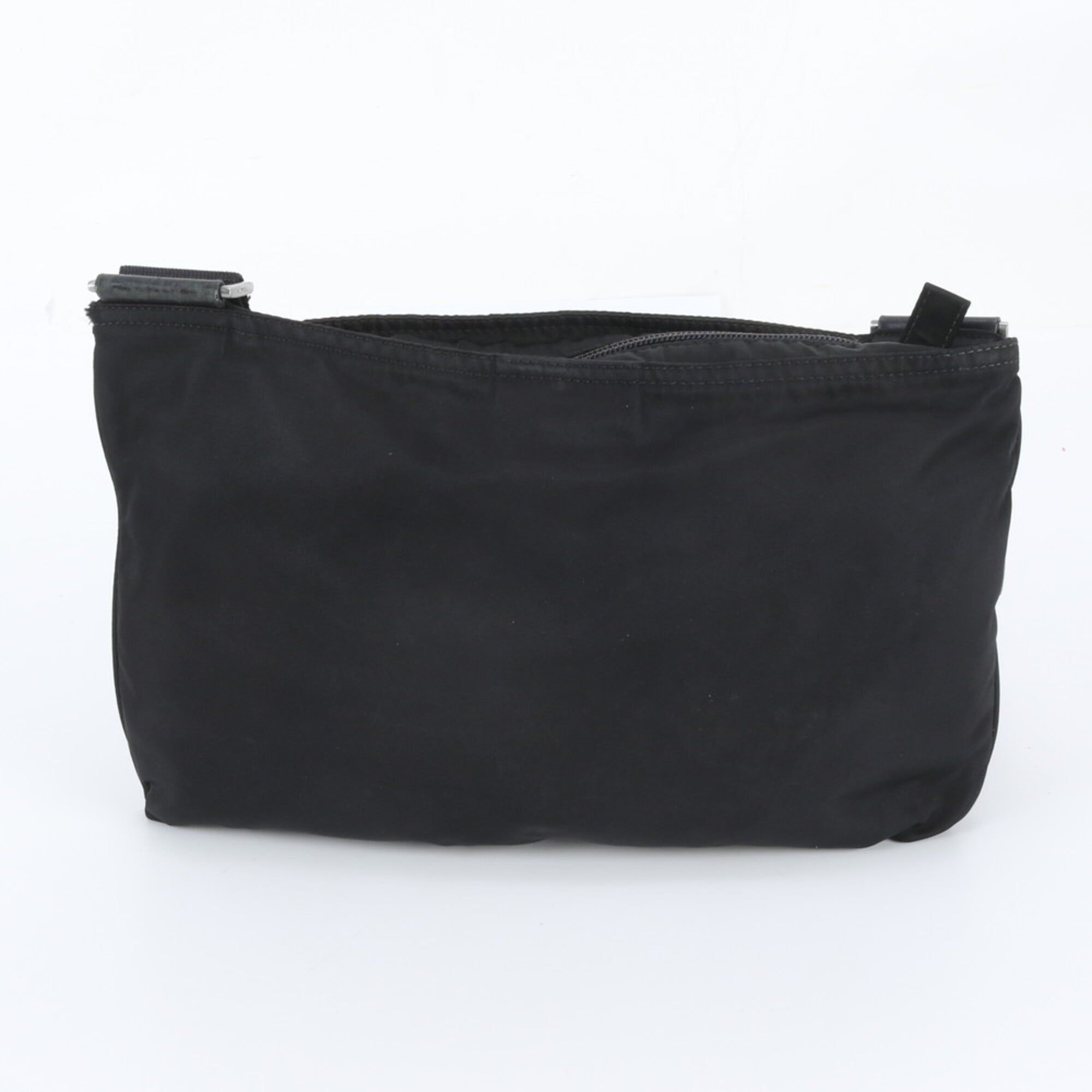 Leather Nylon Messenger Bag Shoulder Bag (Pre-Owned) - Prada - Modalova
