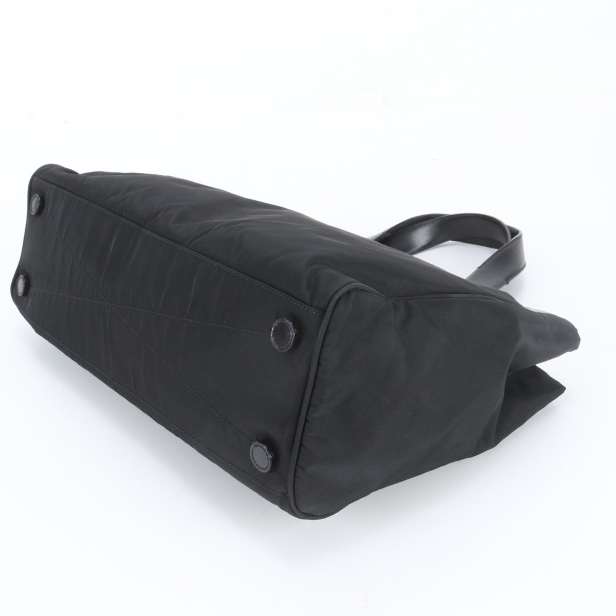 Leather Nylon Shoulder Bag Tote Bag (Pre-Owned) - Prada - Modalova