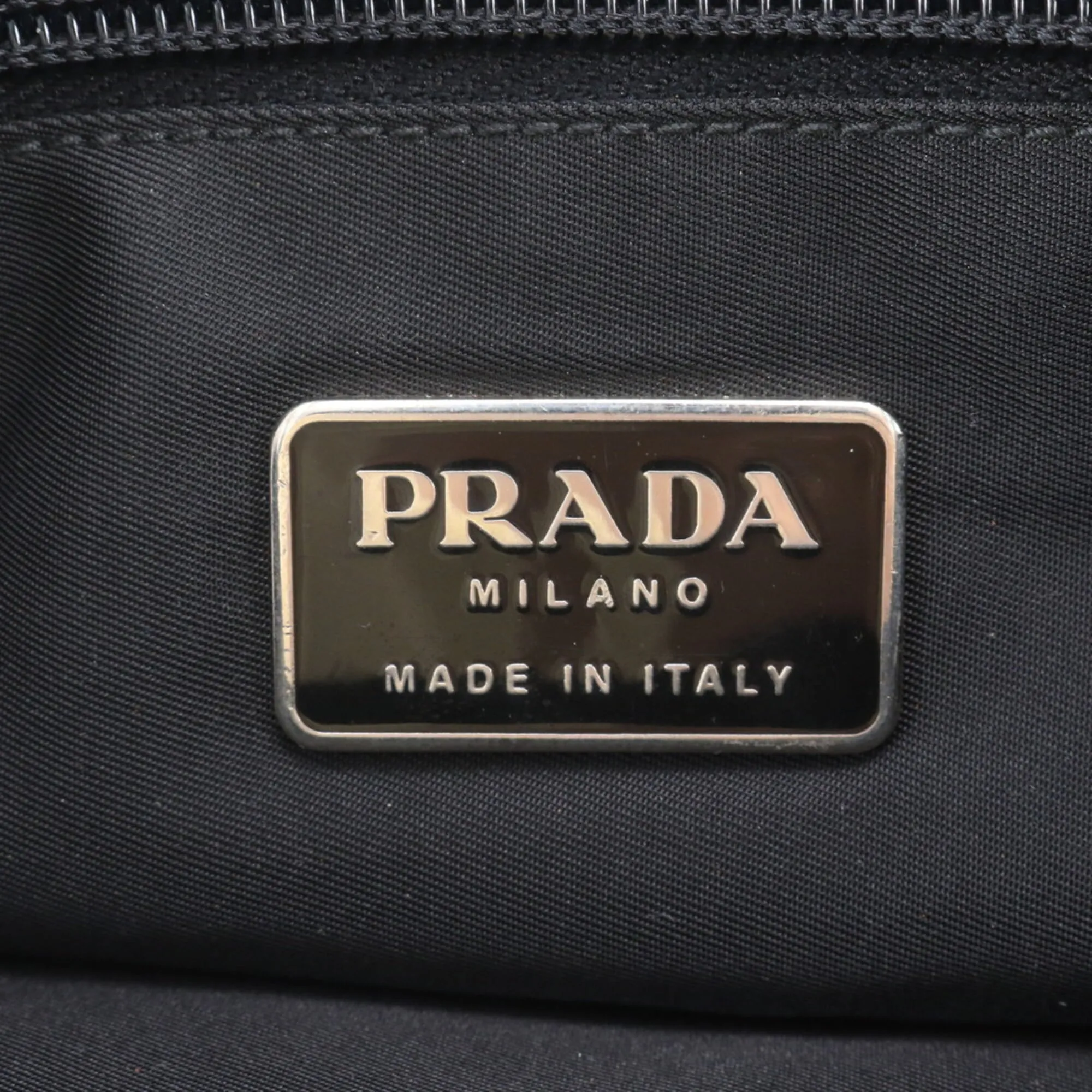 Leather Nylon Shoulder Bag Tote Bag (Pre-Owned) - Prada - Modalova