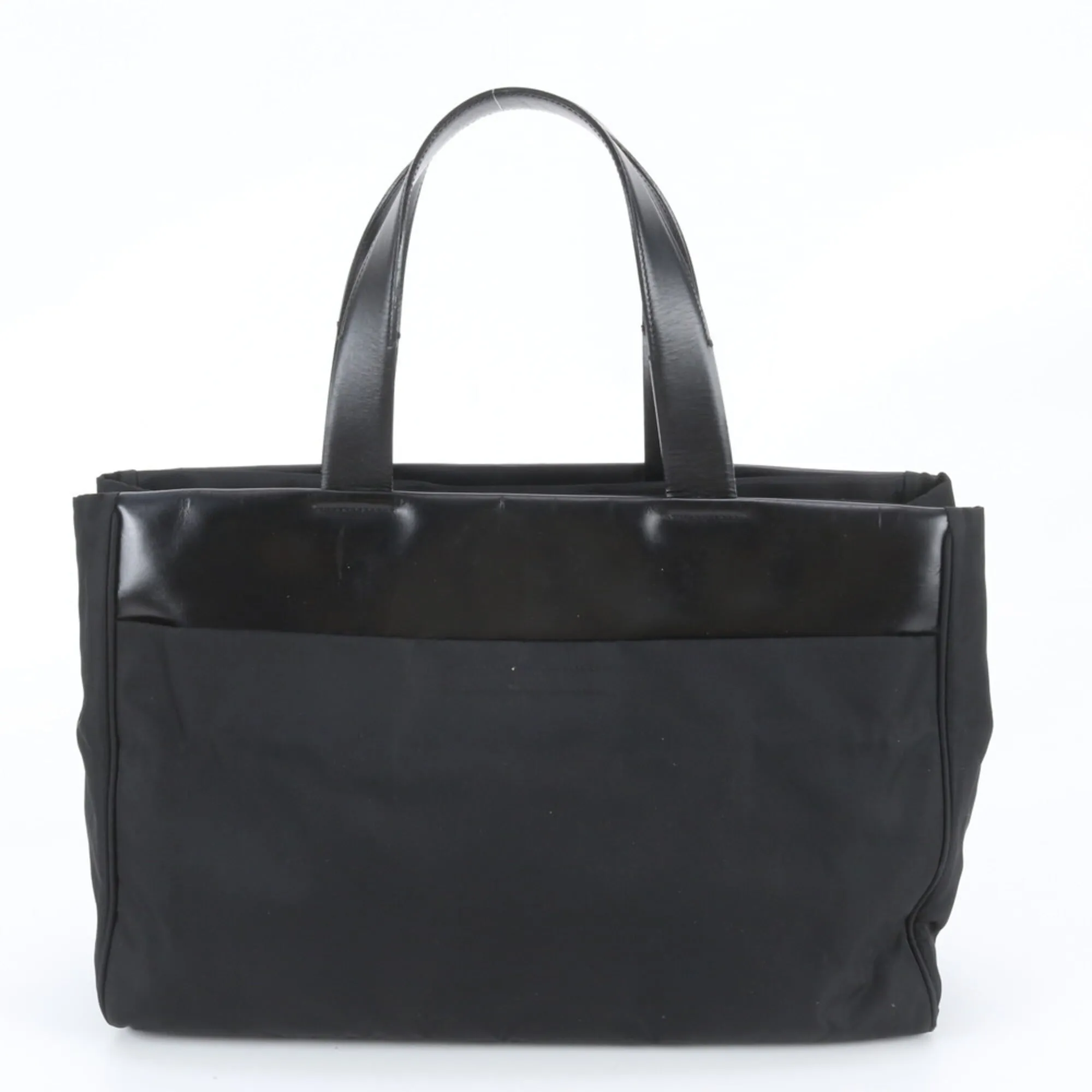 Leather Nylon Shoulder Bag Tote Bag (Pre-Owned) - Prada - Modalova