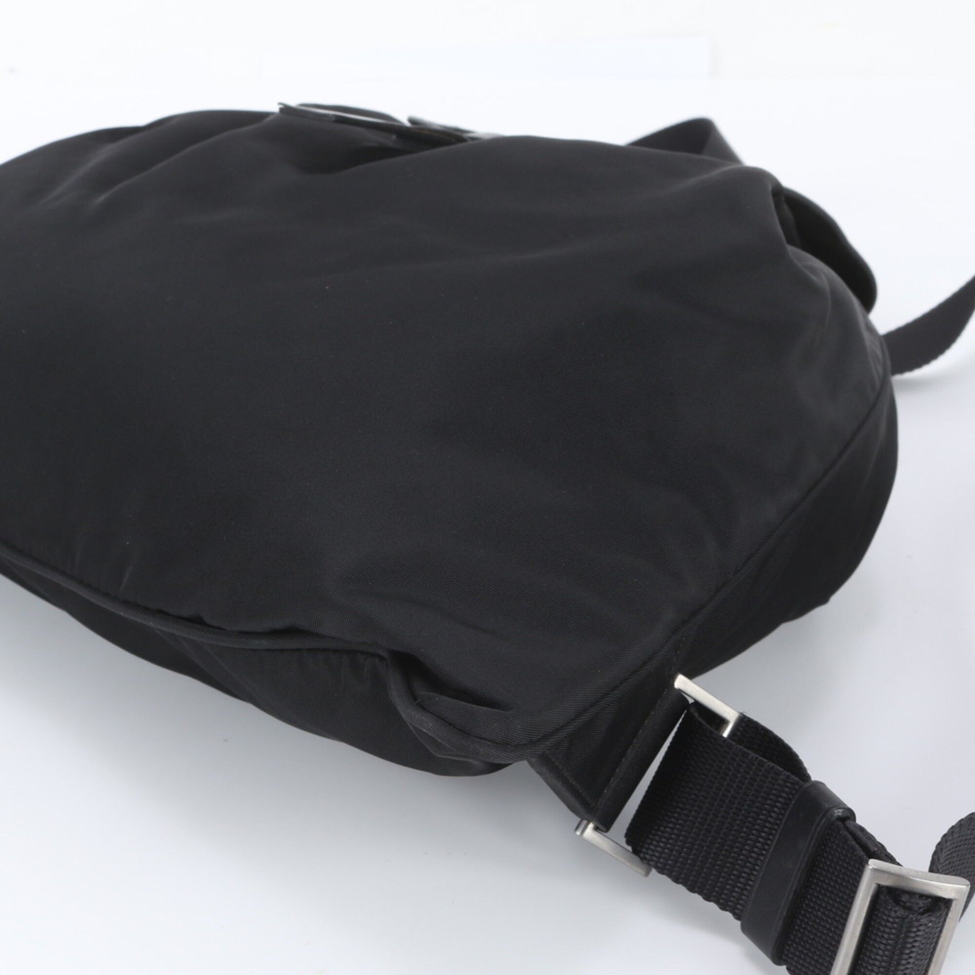 Leather Nylon Backpack (Pre-Owned) - Prada - Modalova