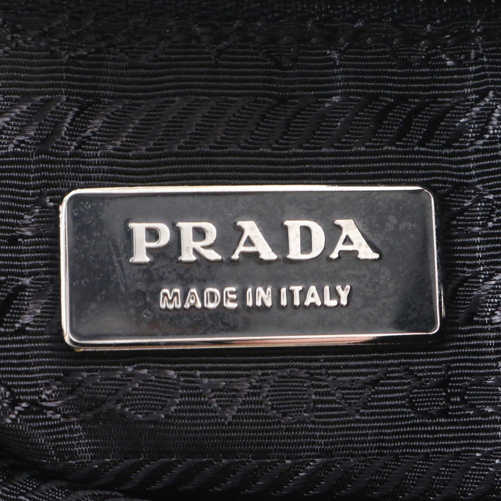 Leather Nylon Backpack (Pre-Owned) - Prada - Modalova
