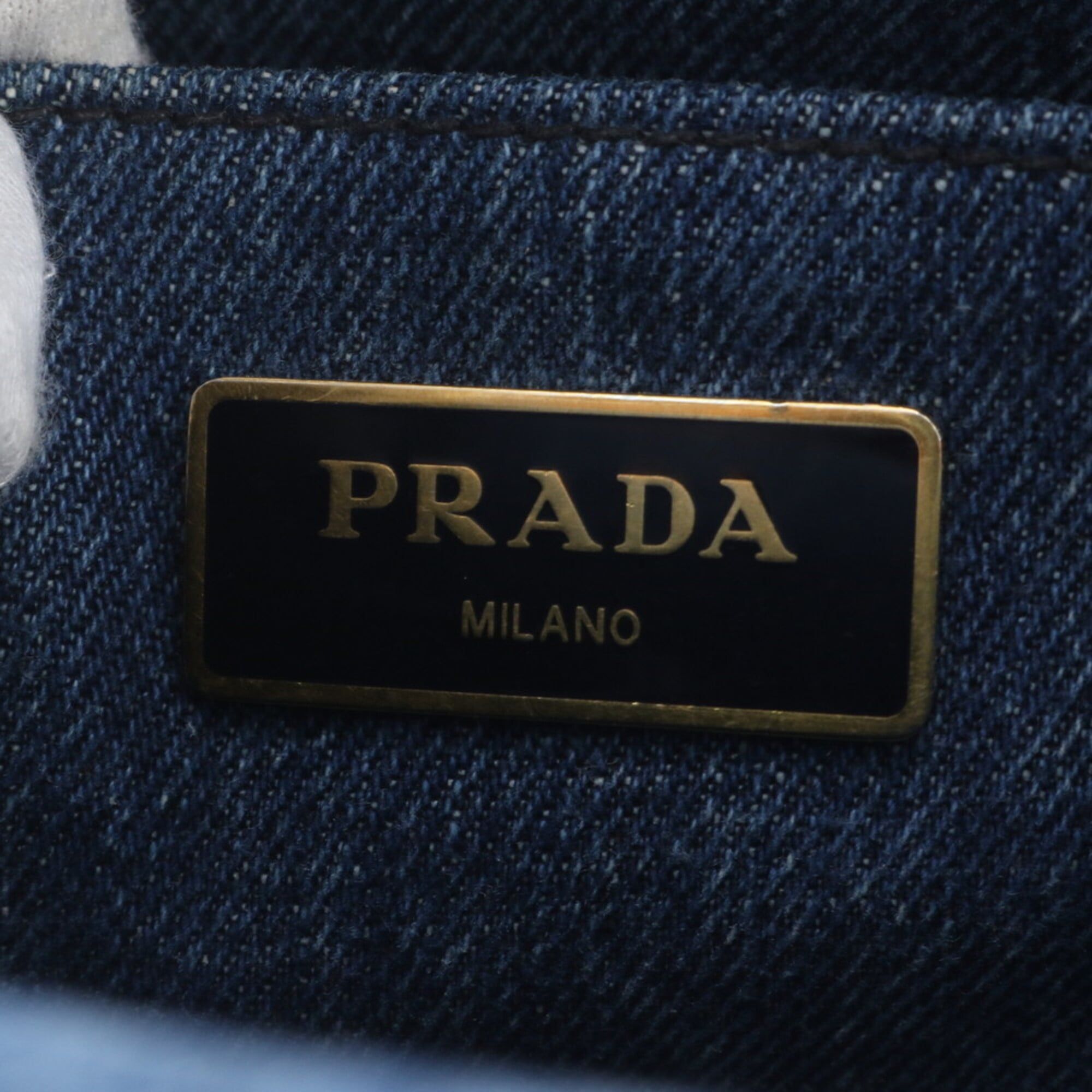 Canapa Handbag Shoulder Bag Tote Bag (Pre-Owned) - Prada - Modalova