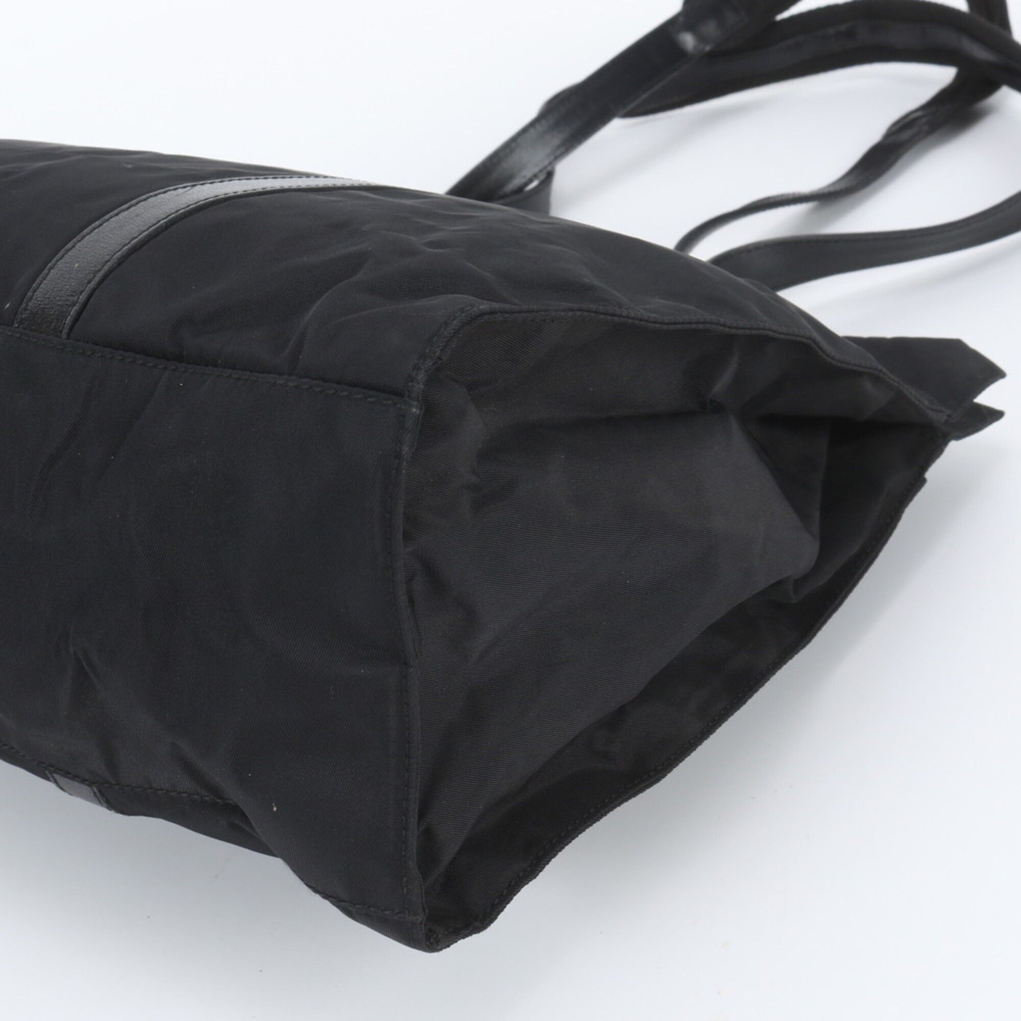 Leather Nylon Shoulder Bag Tote Bag (Pre-Owned) - Prada - Modalova