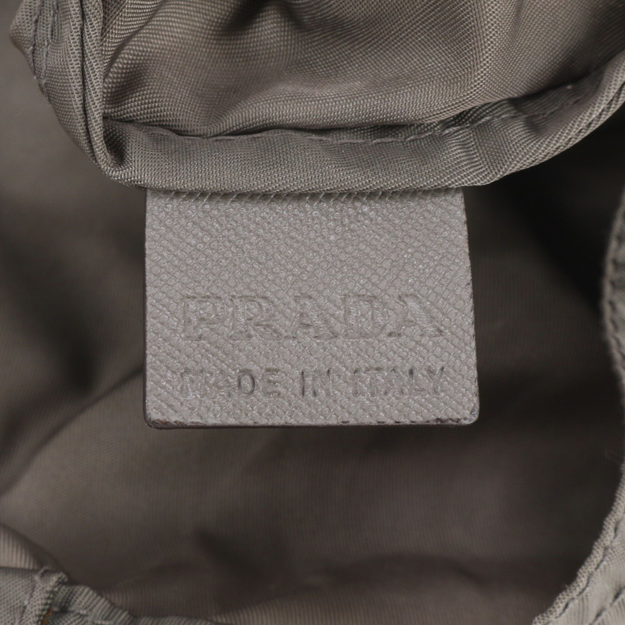 Leather Nylon Tote Bag (Pre-Owned) - Prada - Modalova