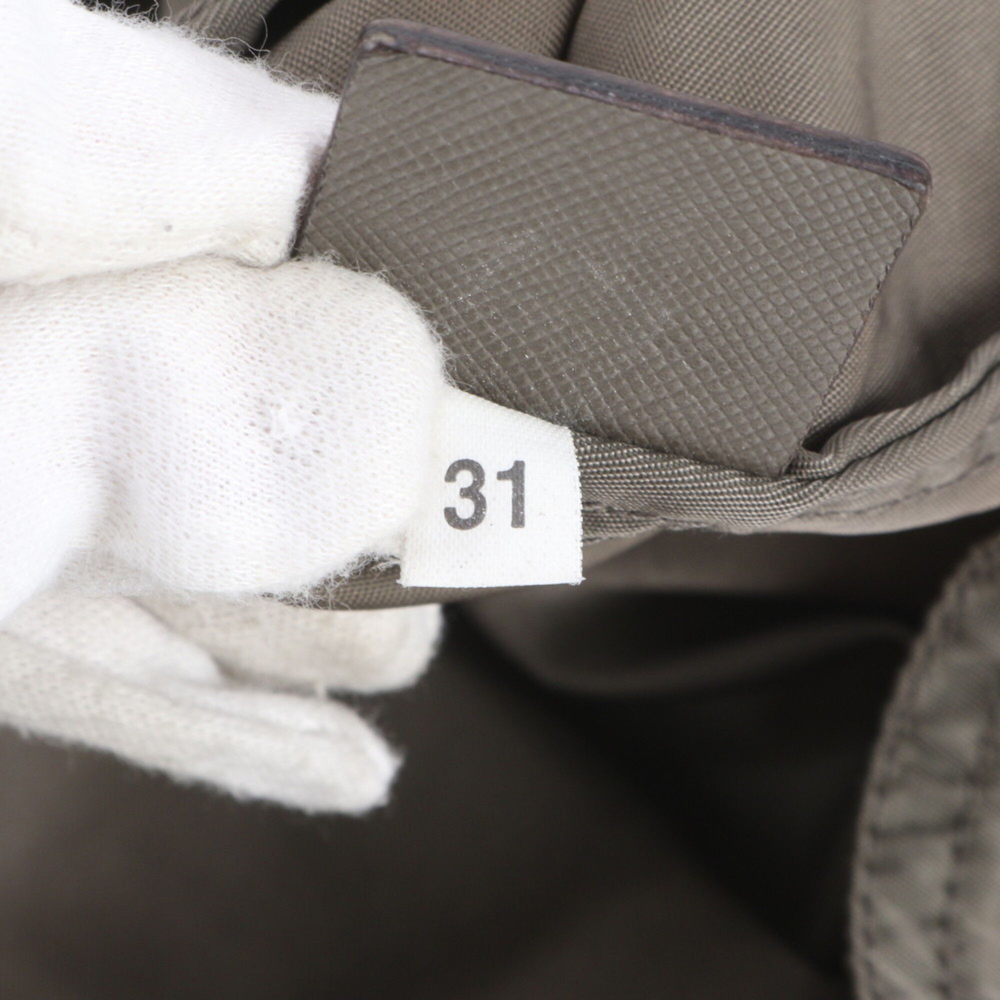 Leather Nylon Tote Bag (Pre-Owned) - Prada - Modalova
