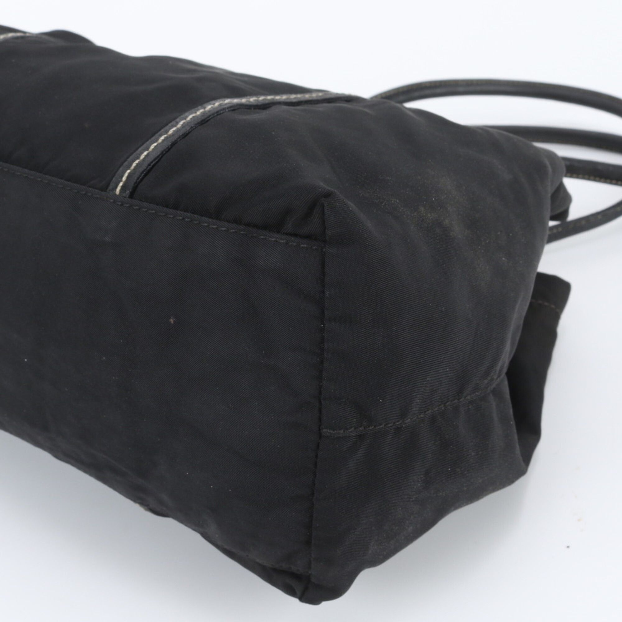 Leather Nylon Shoulder Bag Tote Bag (Pre-Owned) - Prada - Modalova
