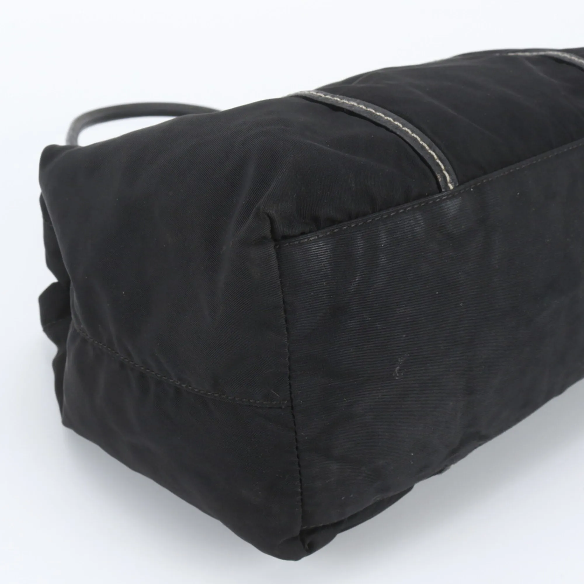 Leather Nylon Shoulder Bag Tote Bag (Pre-Owned) - Prada - Modalova