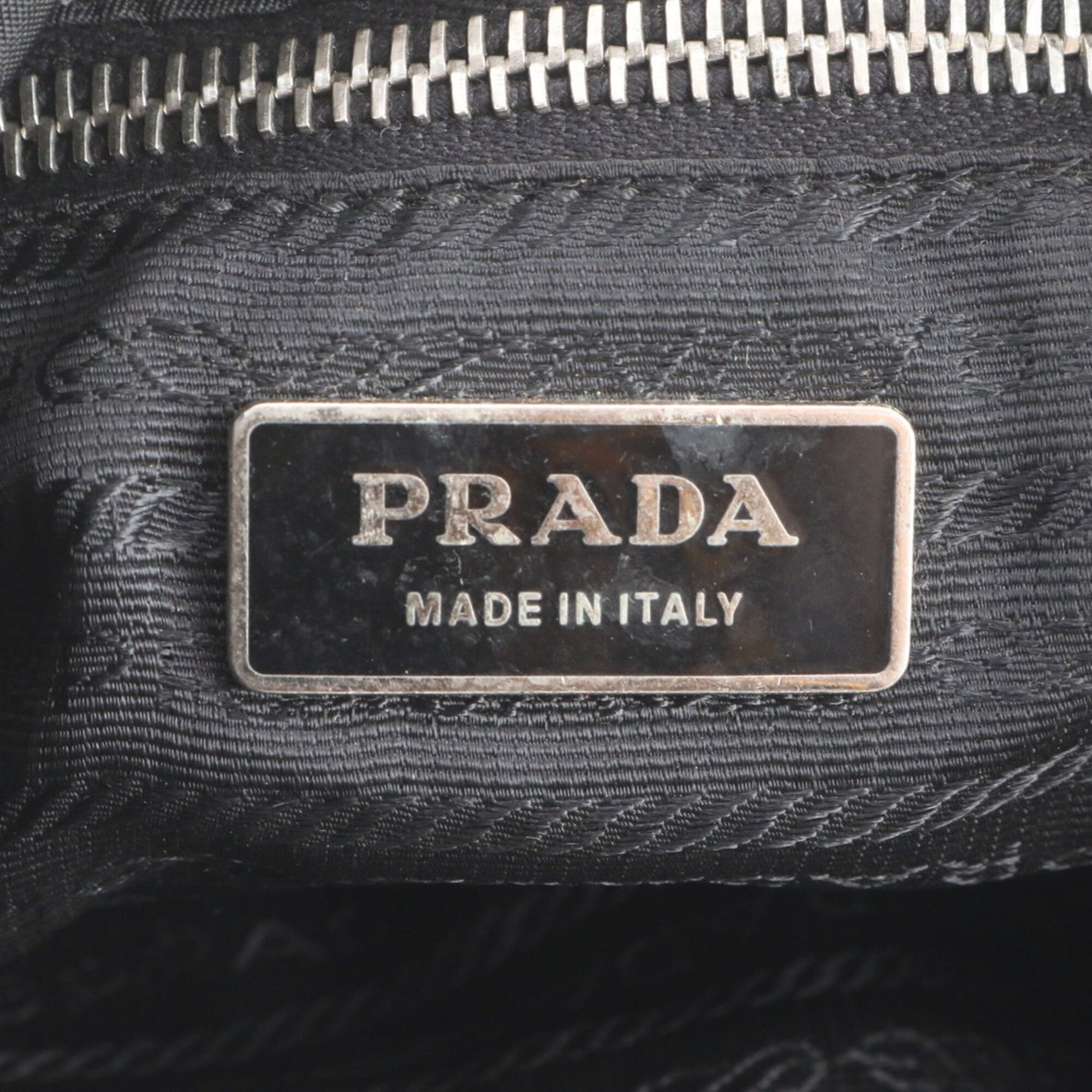Leather Nylon Shoulder Bag Tote Bag (Pre-Owned) - Prada - Modalova