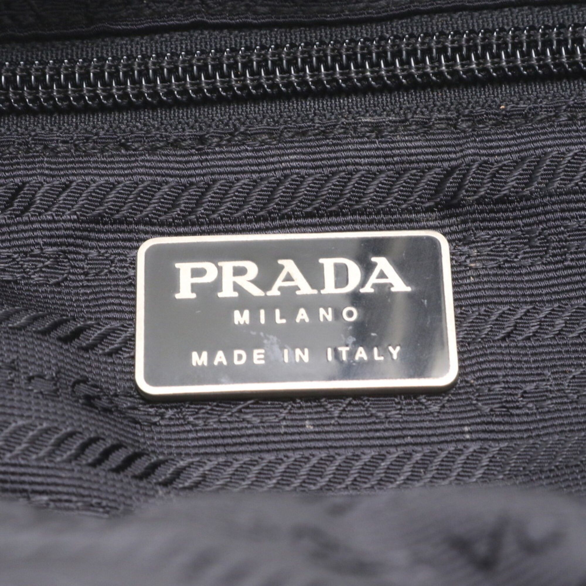 Leather Nylon Backpack (Pre-Owned) - Prada - Modalova