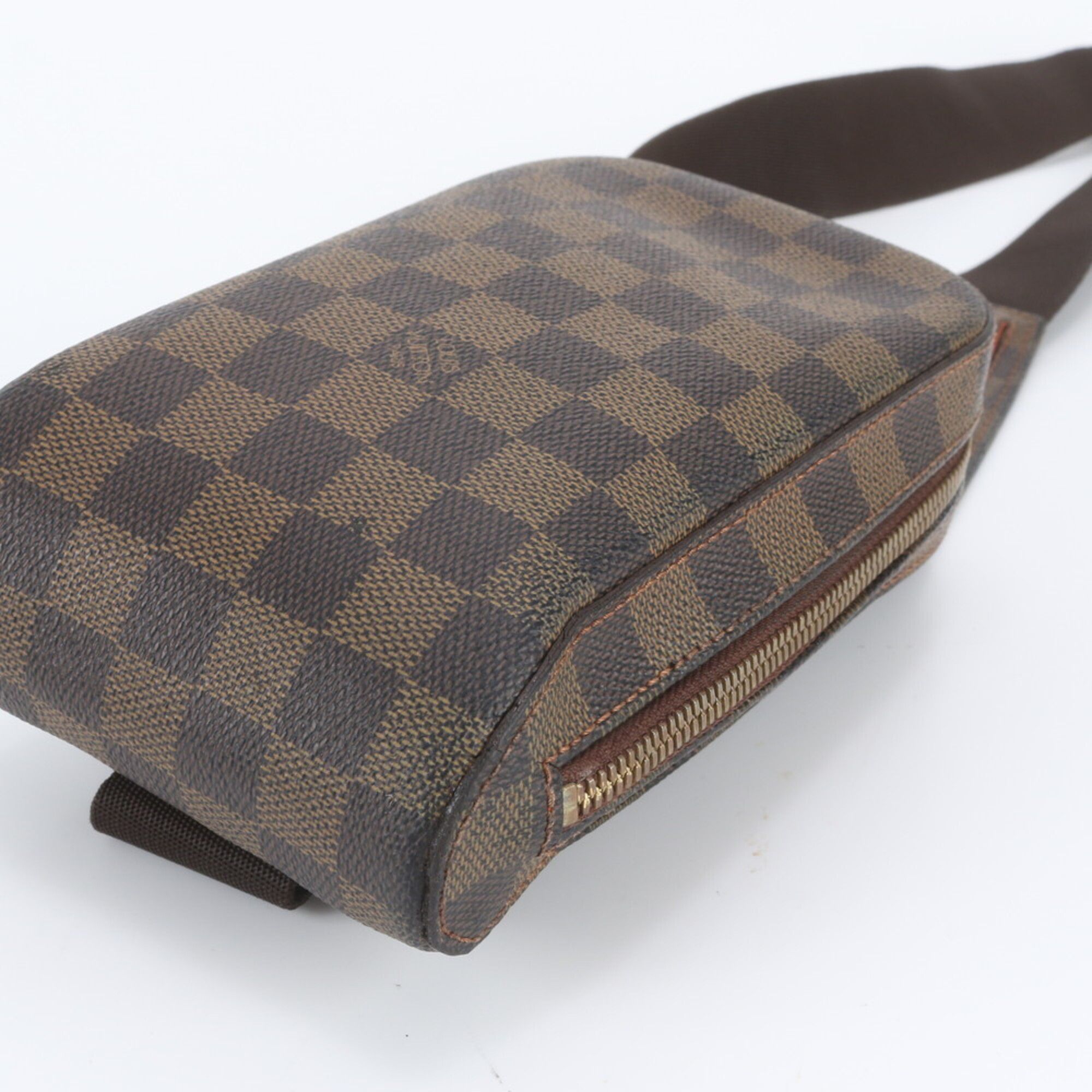Leather Coated Canvas Pouch Sling Bag (Pre-Owned) - Louis Vuitton - Modalova