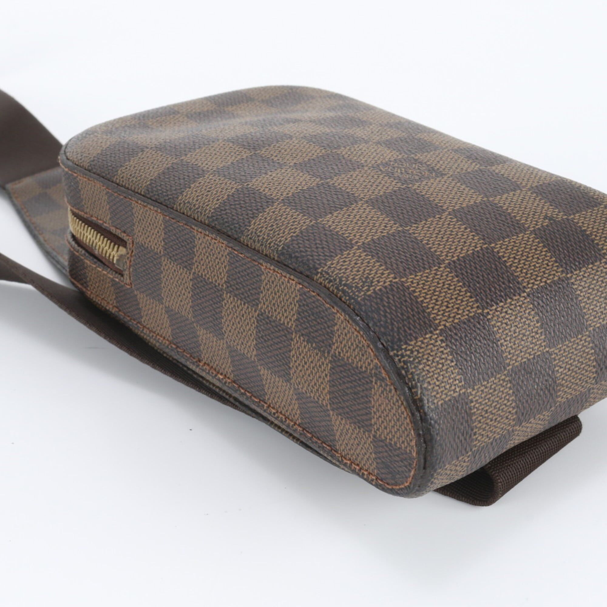 Leather Coated Canvas Pouch Sling Bag (Pre-Owned) - Louis Vuitton - Modalova