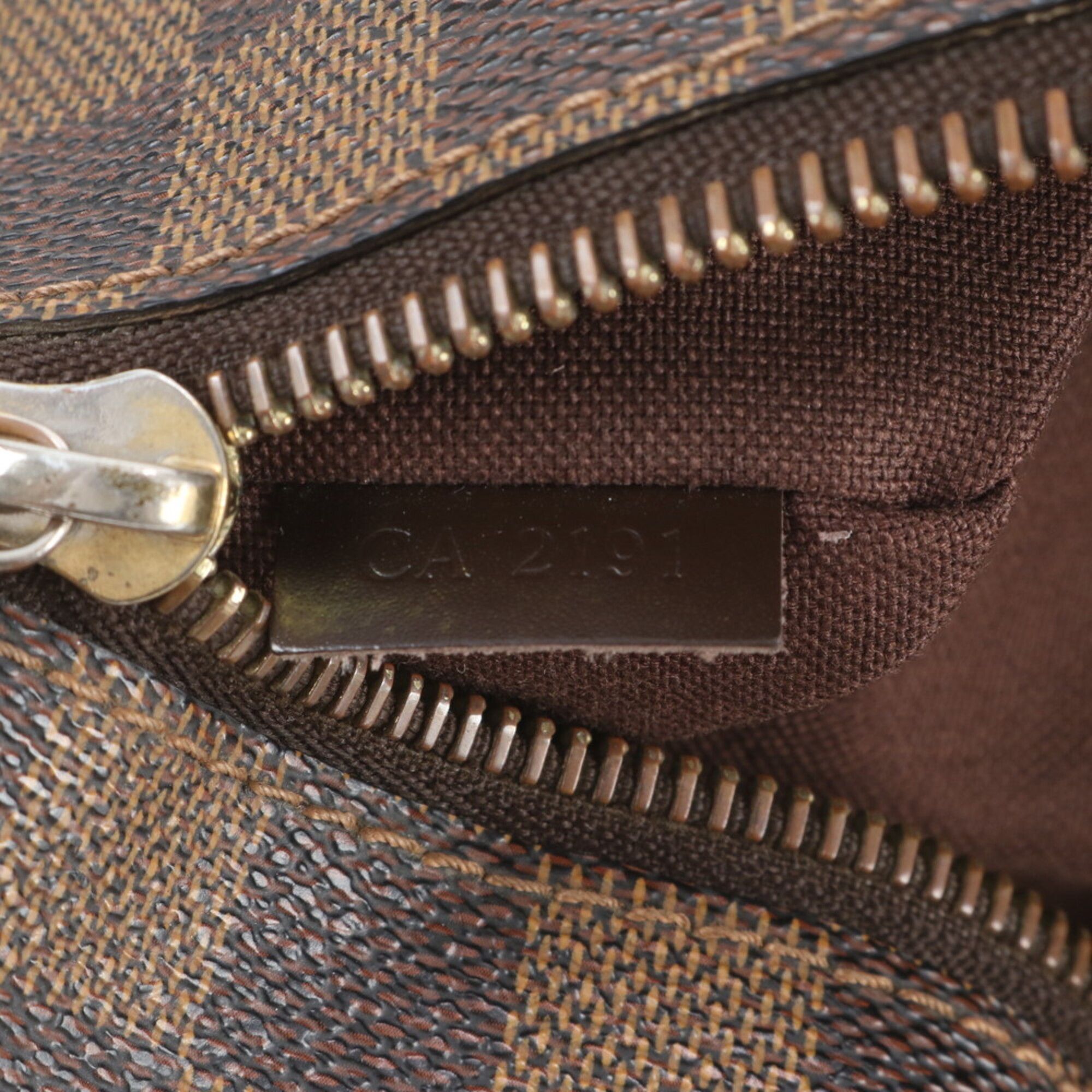 Leather Coated Canvas Messenger Bag Shoulder Bag (Pre-Owned) - Louis Vuitton - Modalova