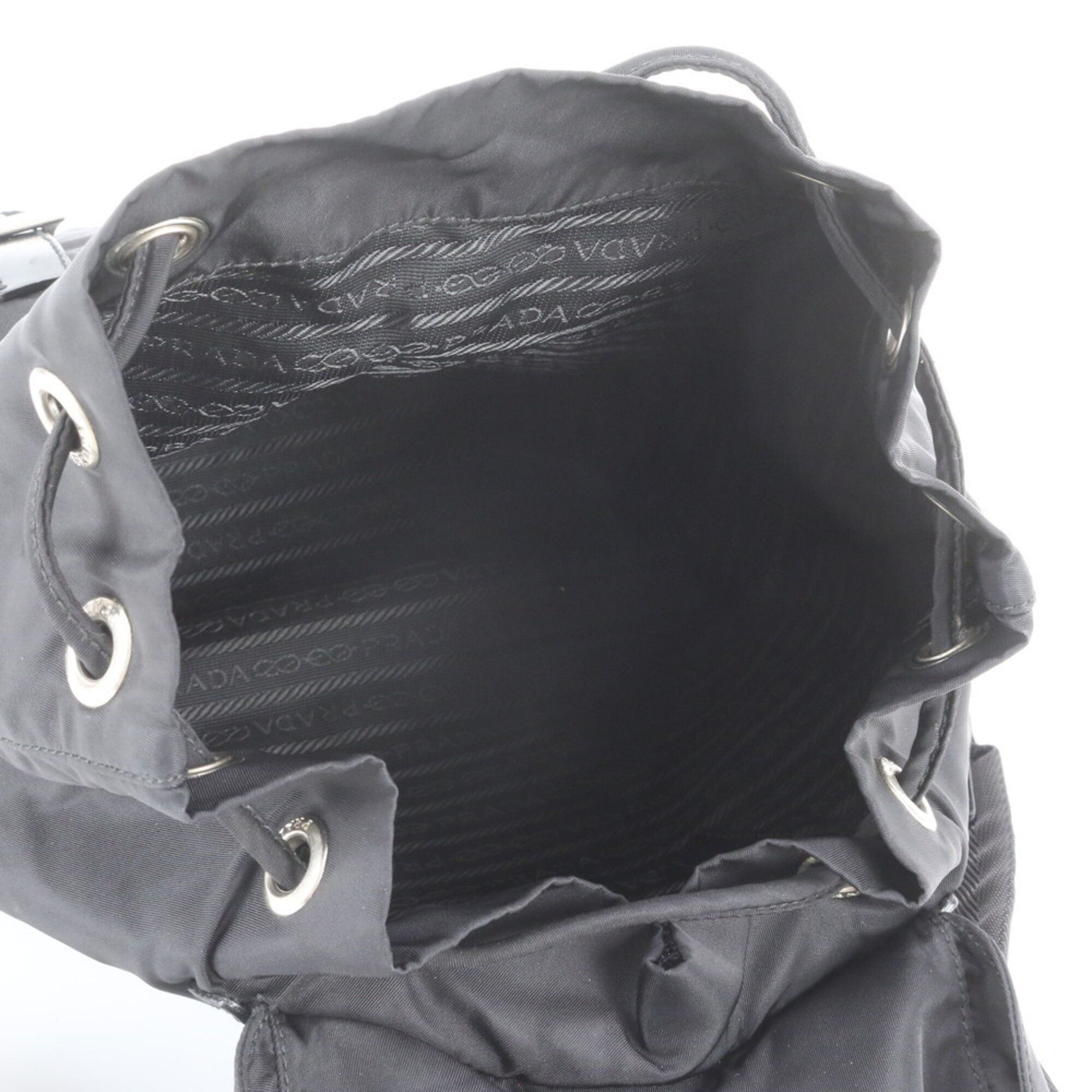 Leather Nylon Backpack (Pre-Owned) - Prada - Modalova