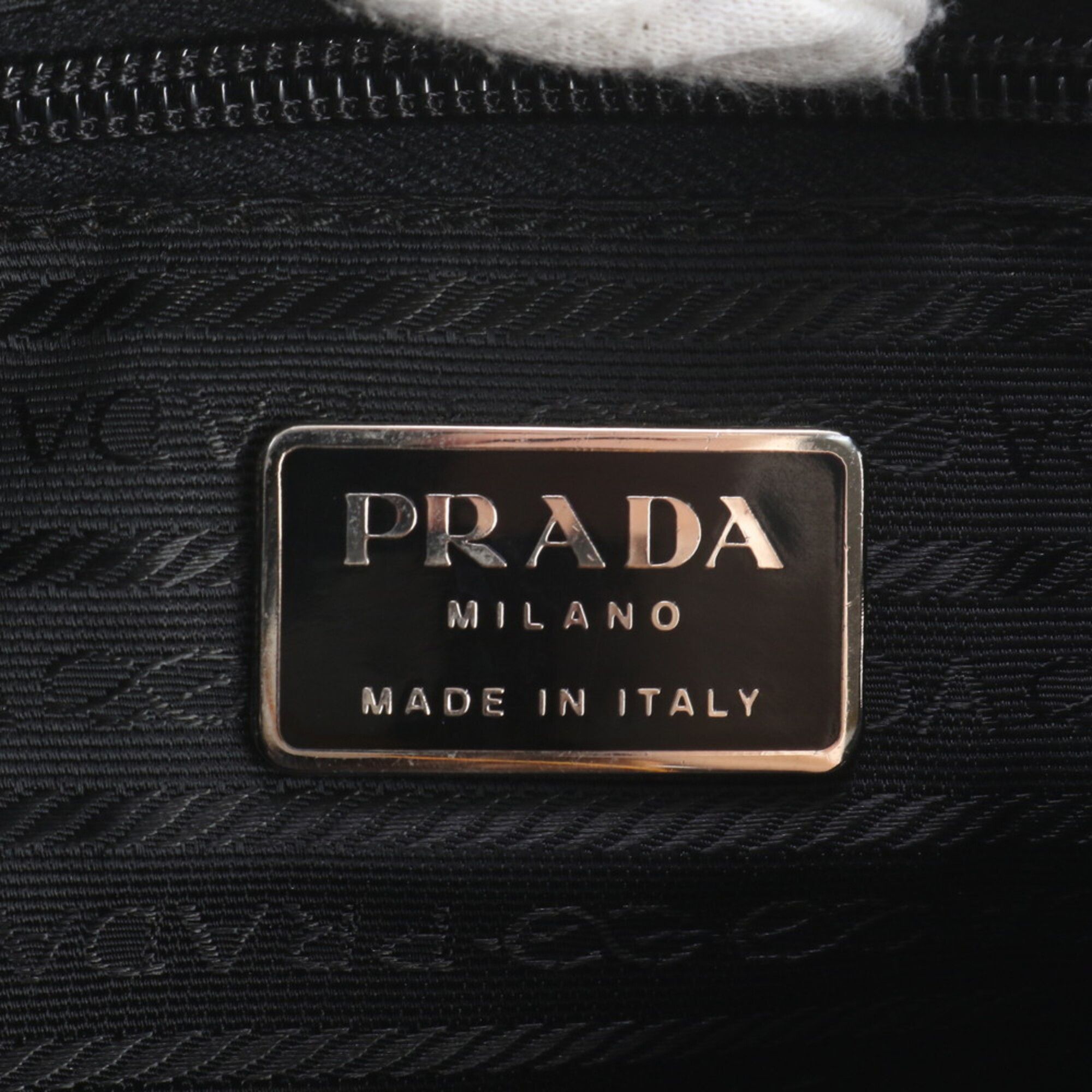Leather Nylon Backpack (Pre-Owned) - Prada - Modalova