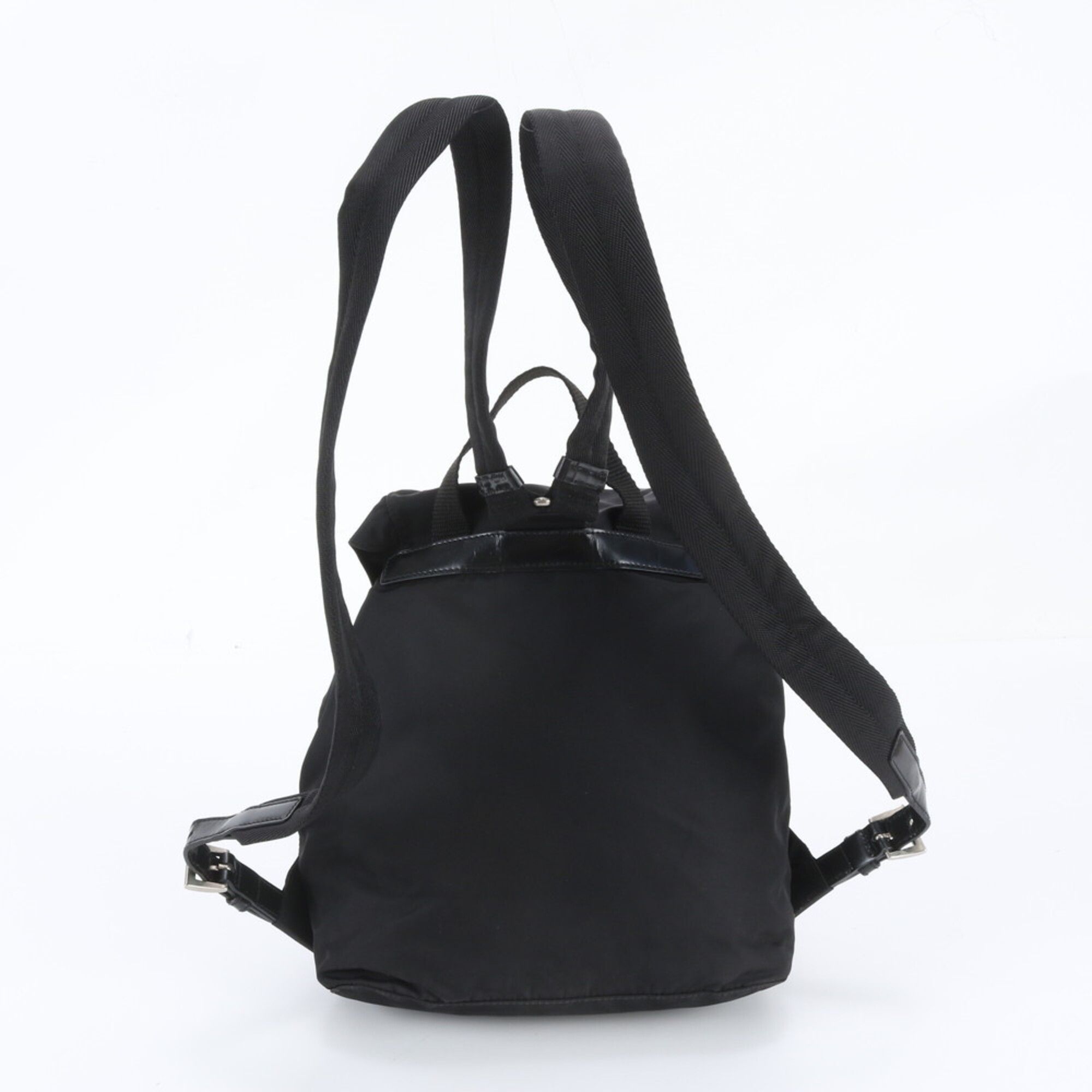 Leather Nylon Backpack (Pre-Owned) - Prada - Modalova
