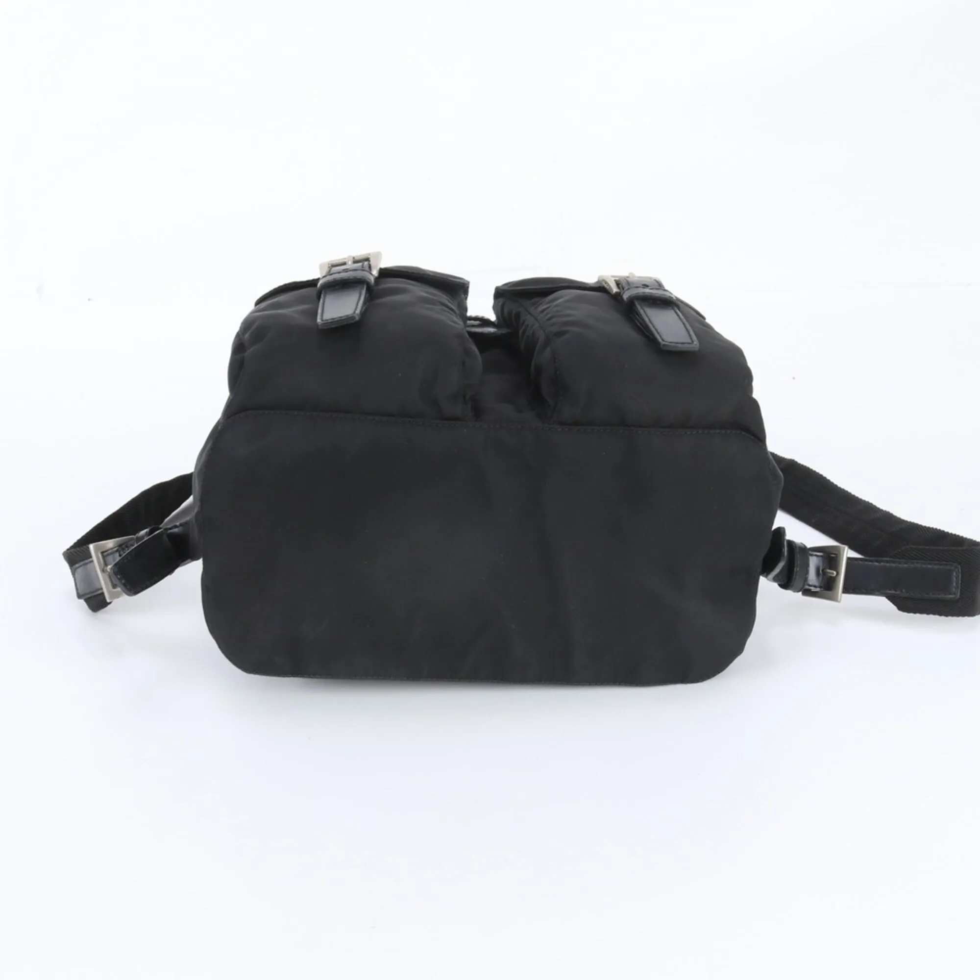 Leather Nylon Backpack (Pre-Owned) - Prada - Modalova