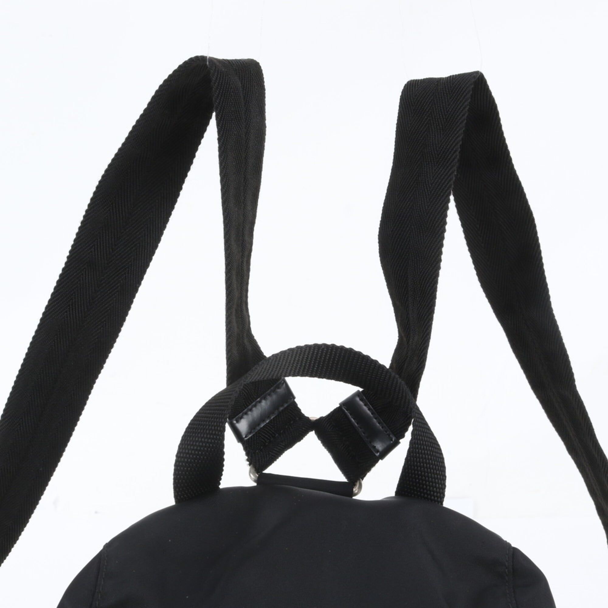 Leather Nylon Backpack (Pre-Owned) - Prada - Modalova