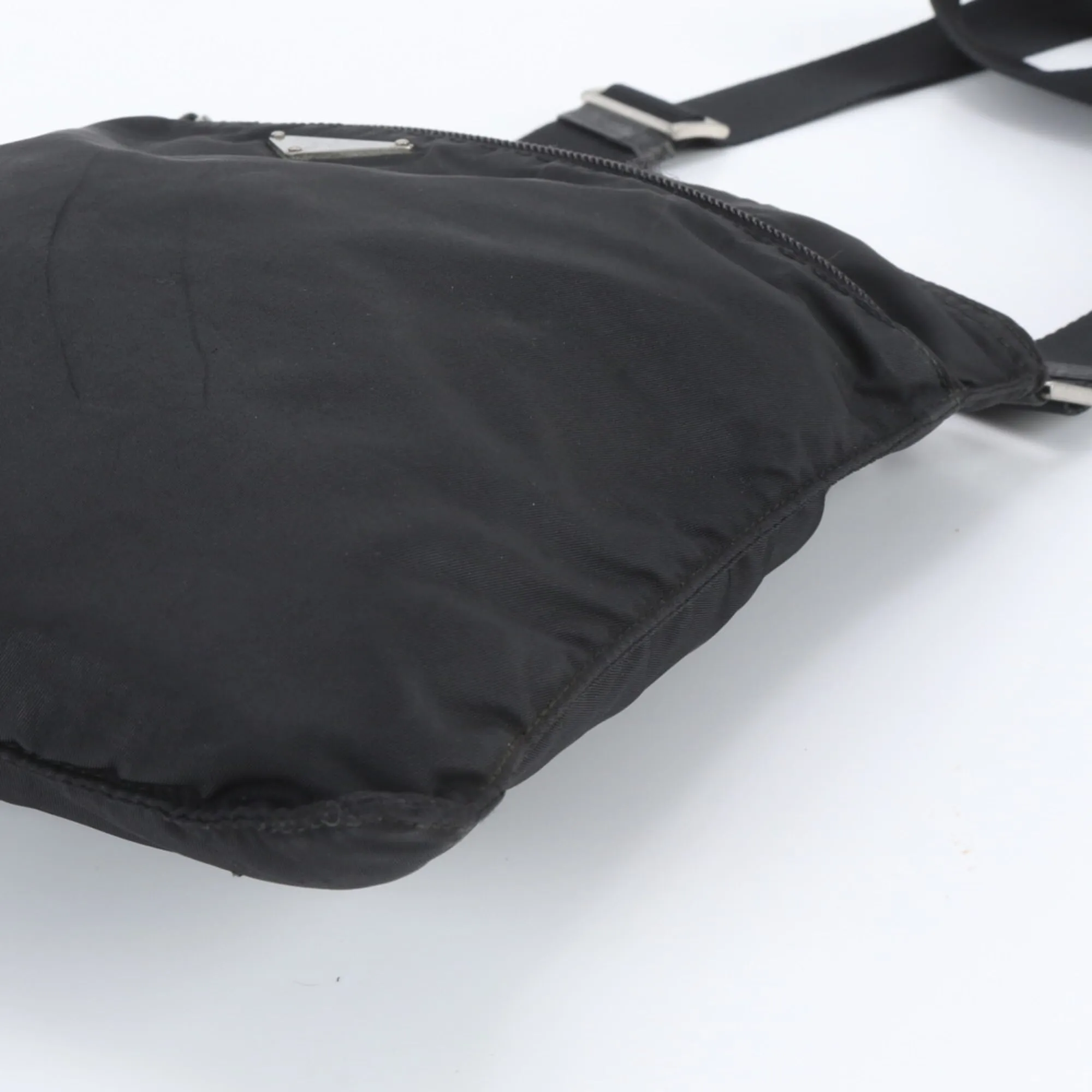 Leather Nylon Shoulder Bag (Pre-Owned) - Prada - Modalova