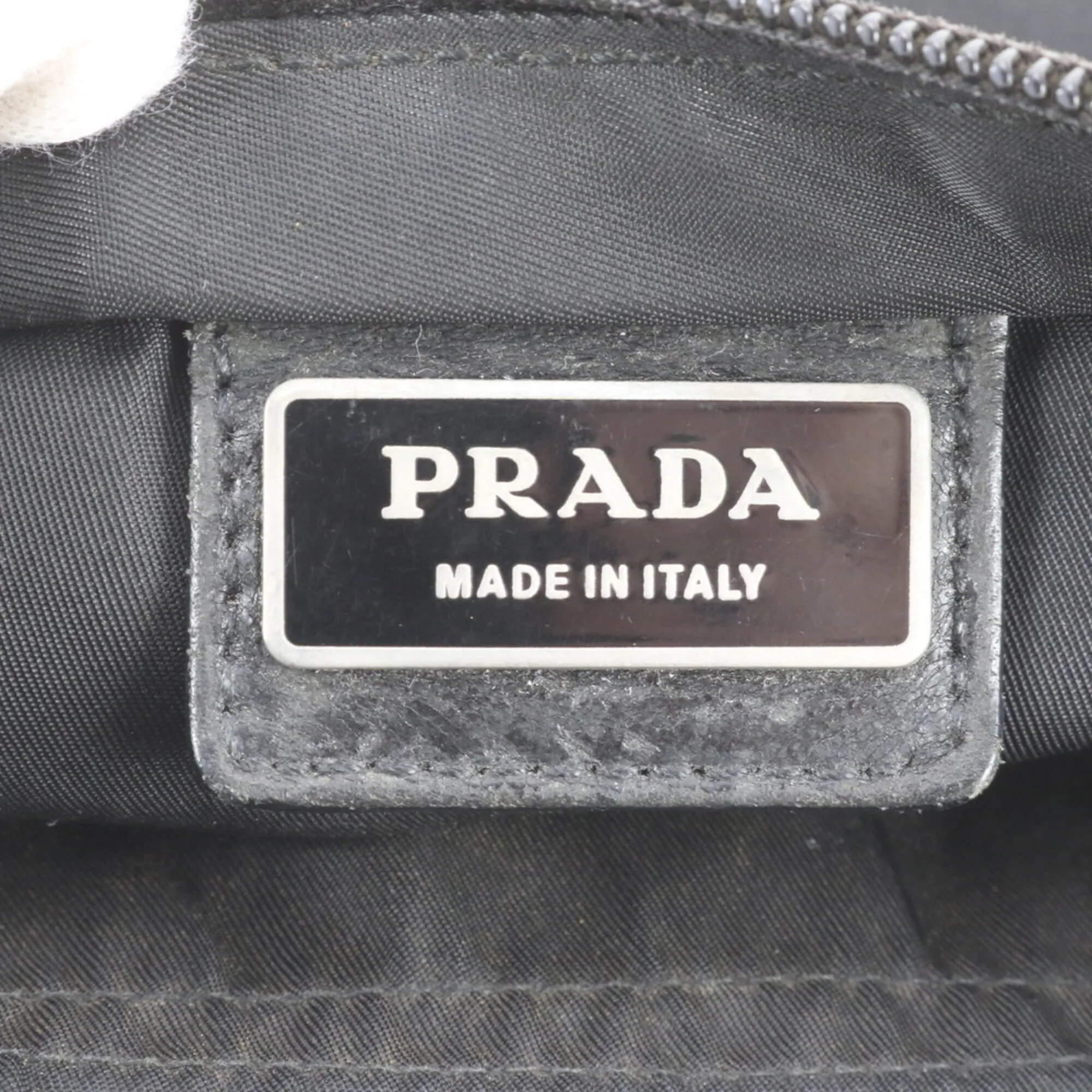 Leather Nylon Shoulder Bag (Pre-Owned) - Prada - Modalova