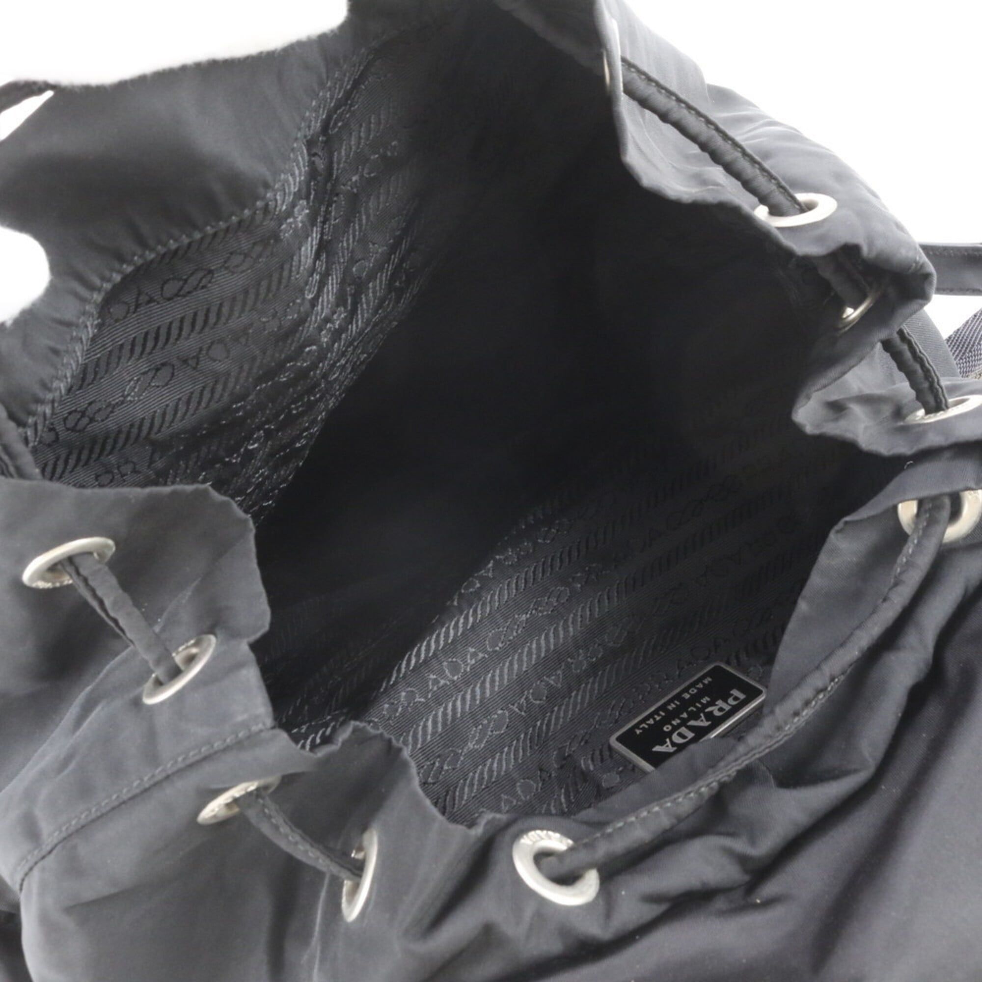 Leather Nylon Backpack (Pre-Owned) - Prada - Modalova