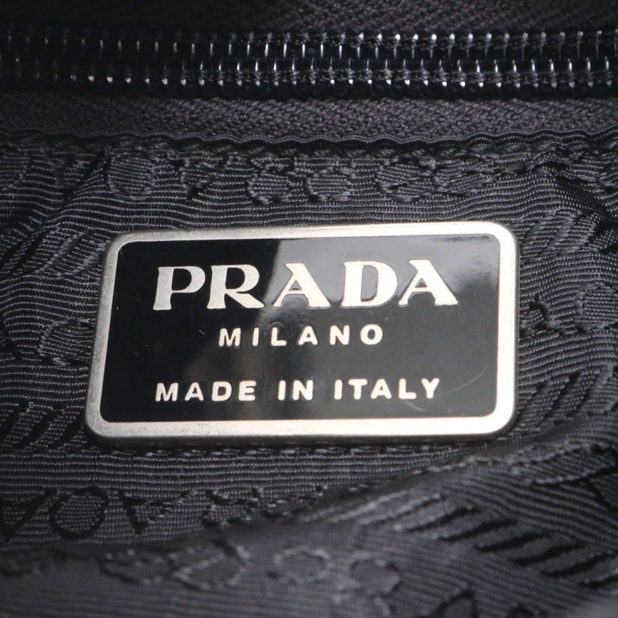 Leather Nylon Backpack (Pre-Owned) - Prada - Modalova