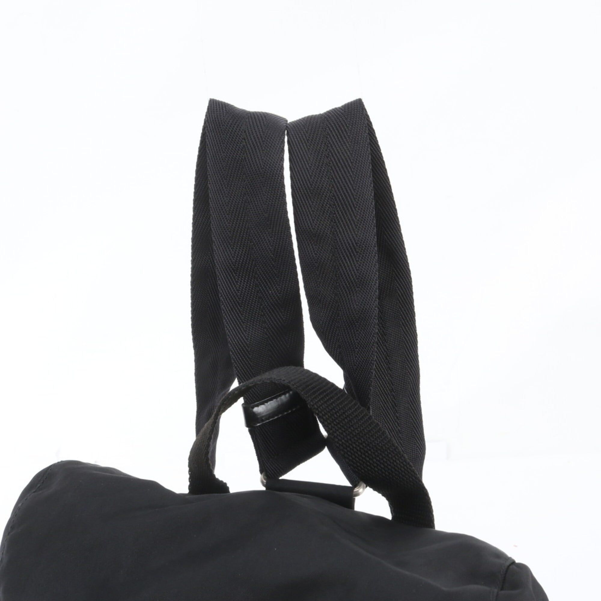 Leather Nylon Backpack (Pre-Owned) - Prada - Modalova