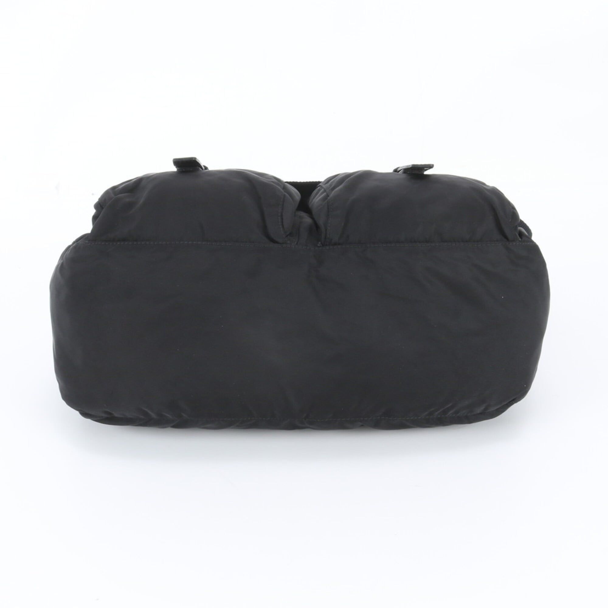 Leather Nylon Messenger Bag Shoulder Bag (Pre-Owned) - Prada - Modalova