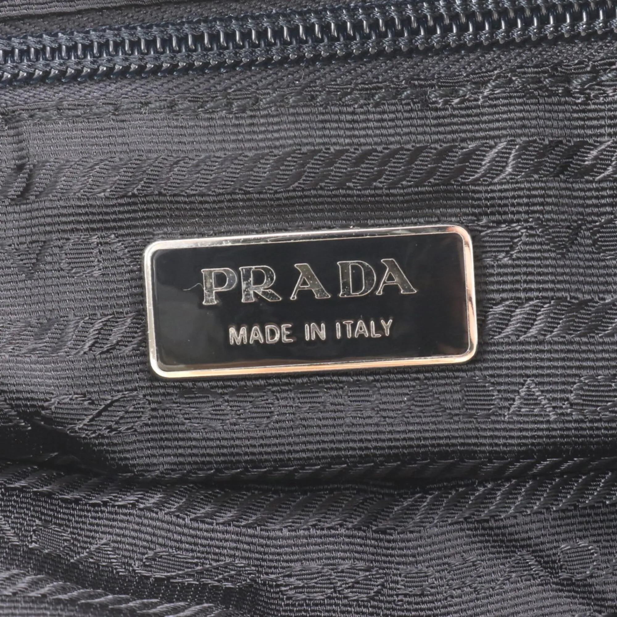 Leather Nylon Messenger Bag Shoulder Bag (Pre-Owned) - Prada - Modalova