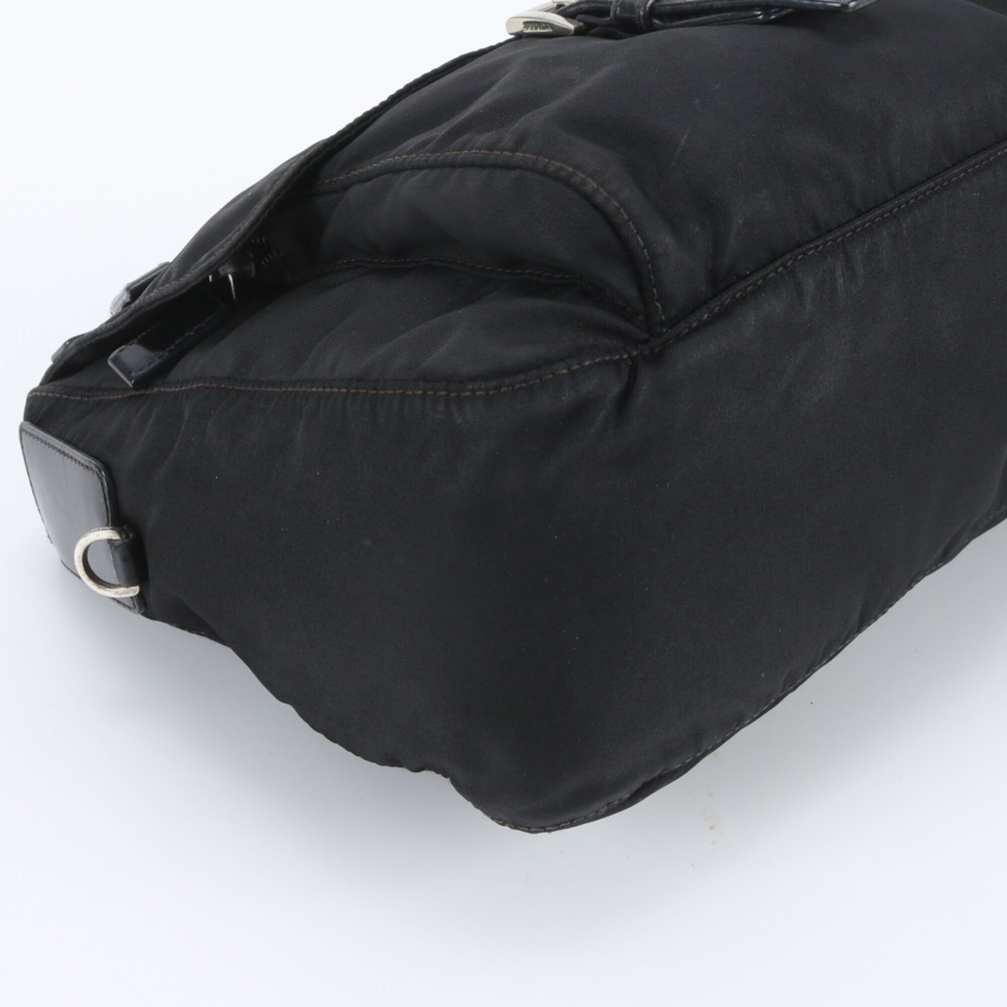 Leather Nylon Shoulder Bag (Pre-Owned) - Prada - Modalova