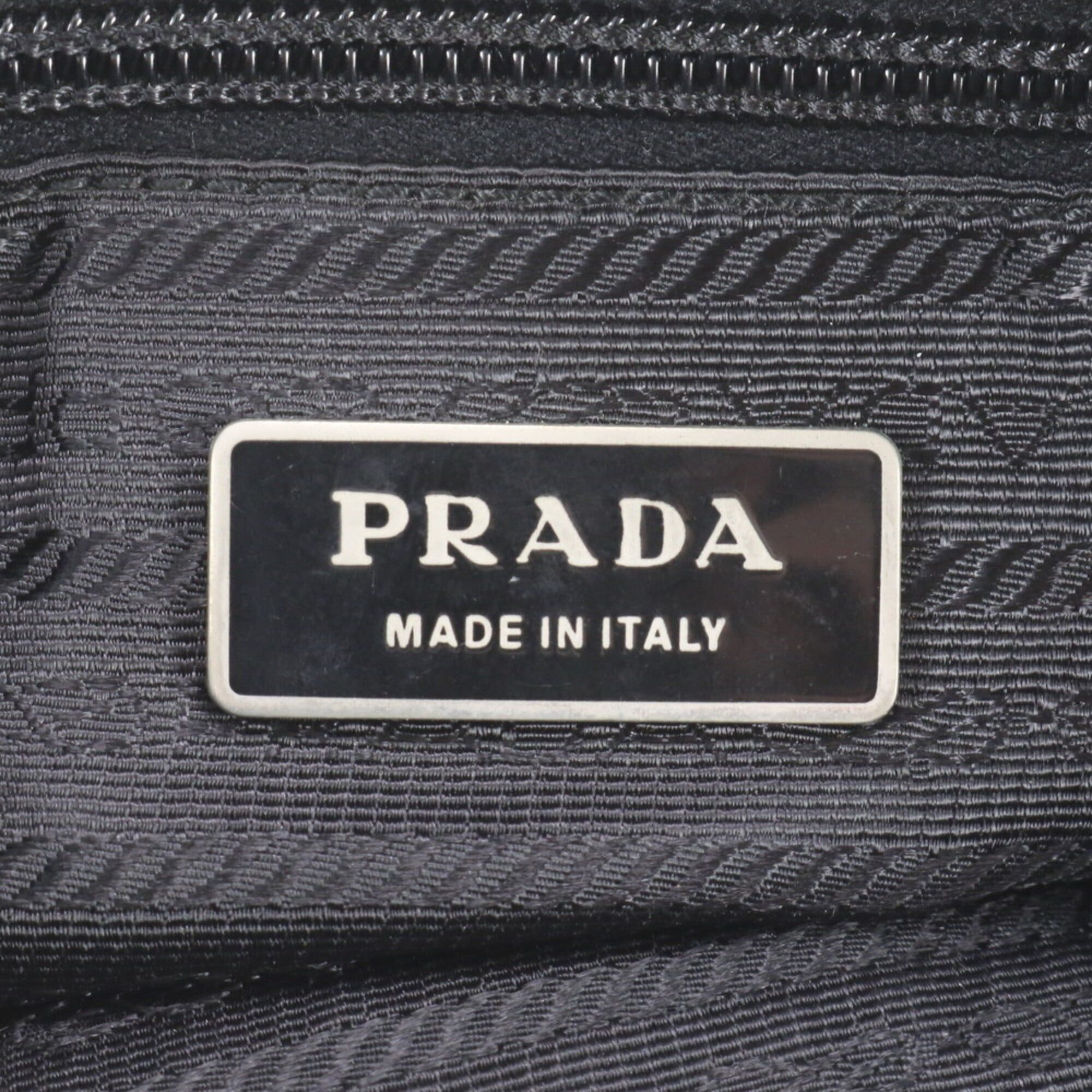 Leather Nylon Shoulder Bag (Pre-Owned) - Prada - Modalova