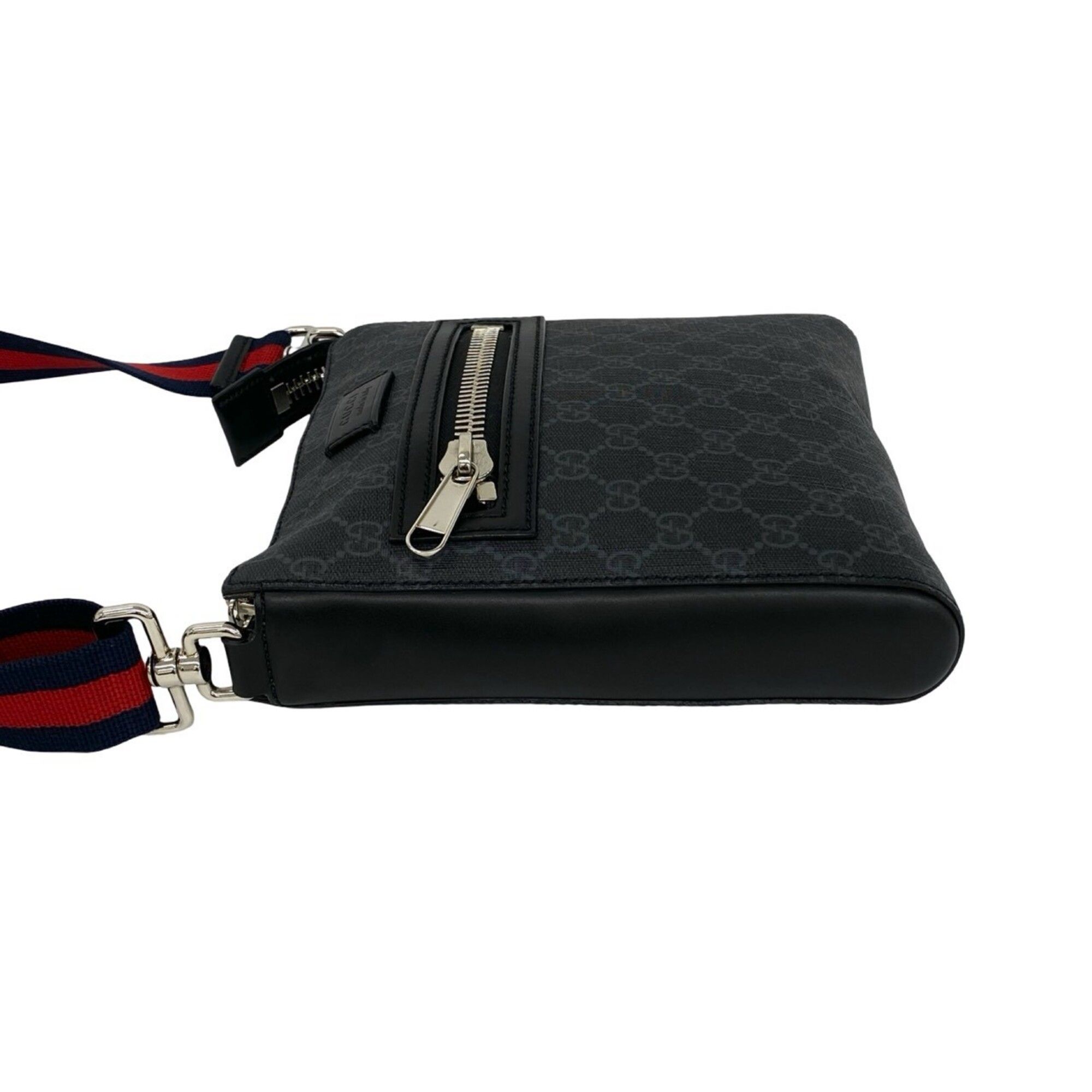 Leather Elastane Messenger Bag Shoulder Bag (Pre-Owned) - Gucci - Modalova