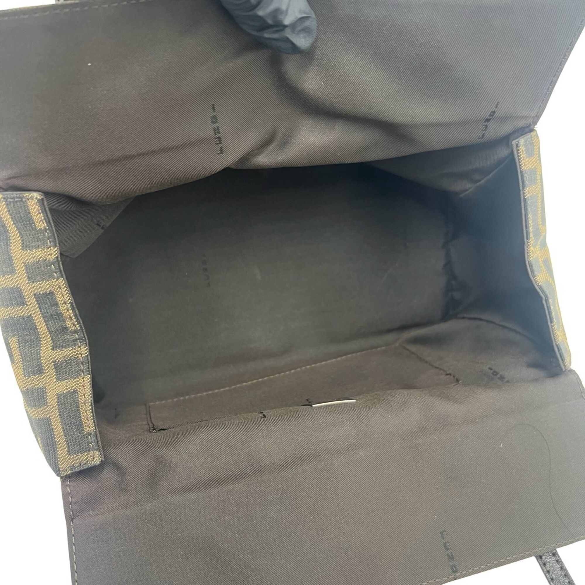 Canvas Leather Handbag Tote Bag (Pre-Owned) - Fendi - Modalova