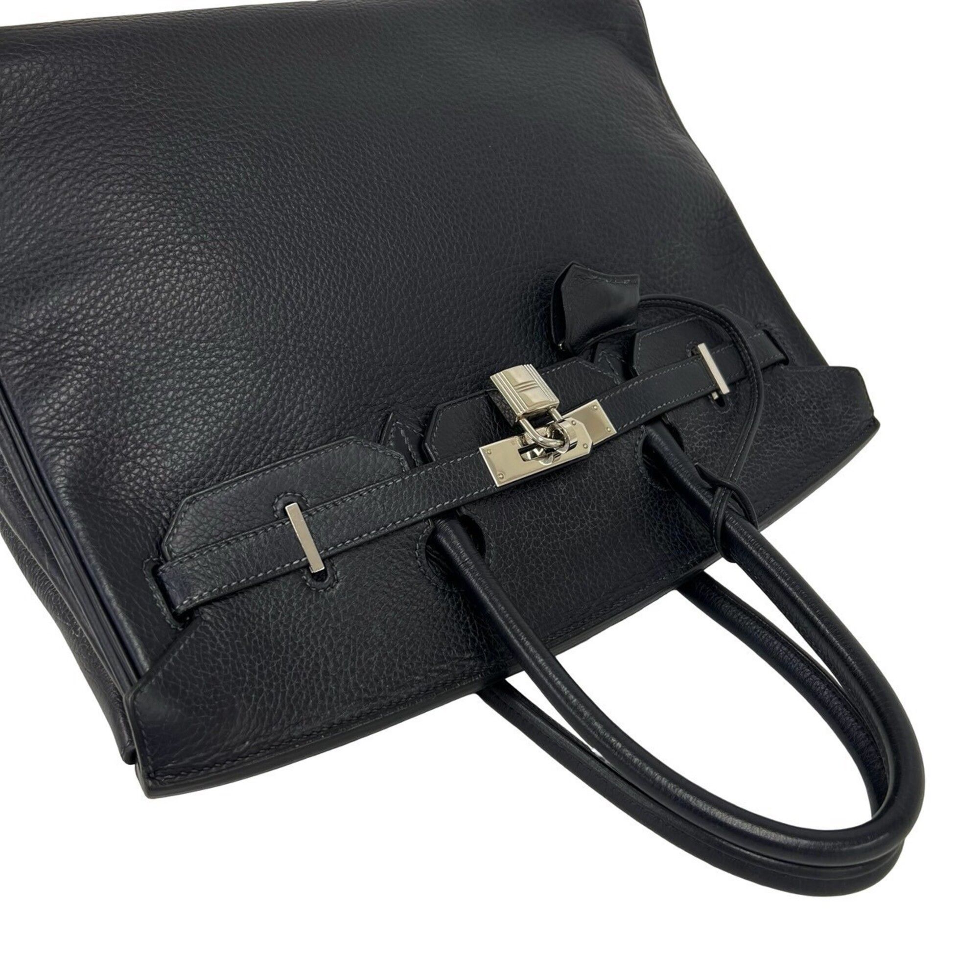 Taurillon Clemence Leather Handbag (Pre-Owned) - Hermes - Modalova