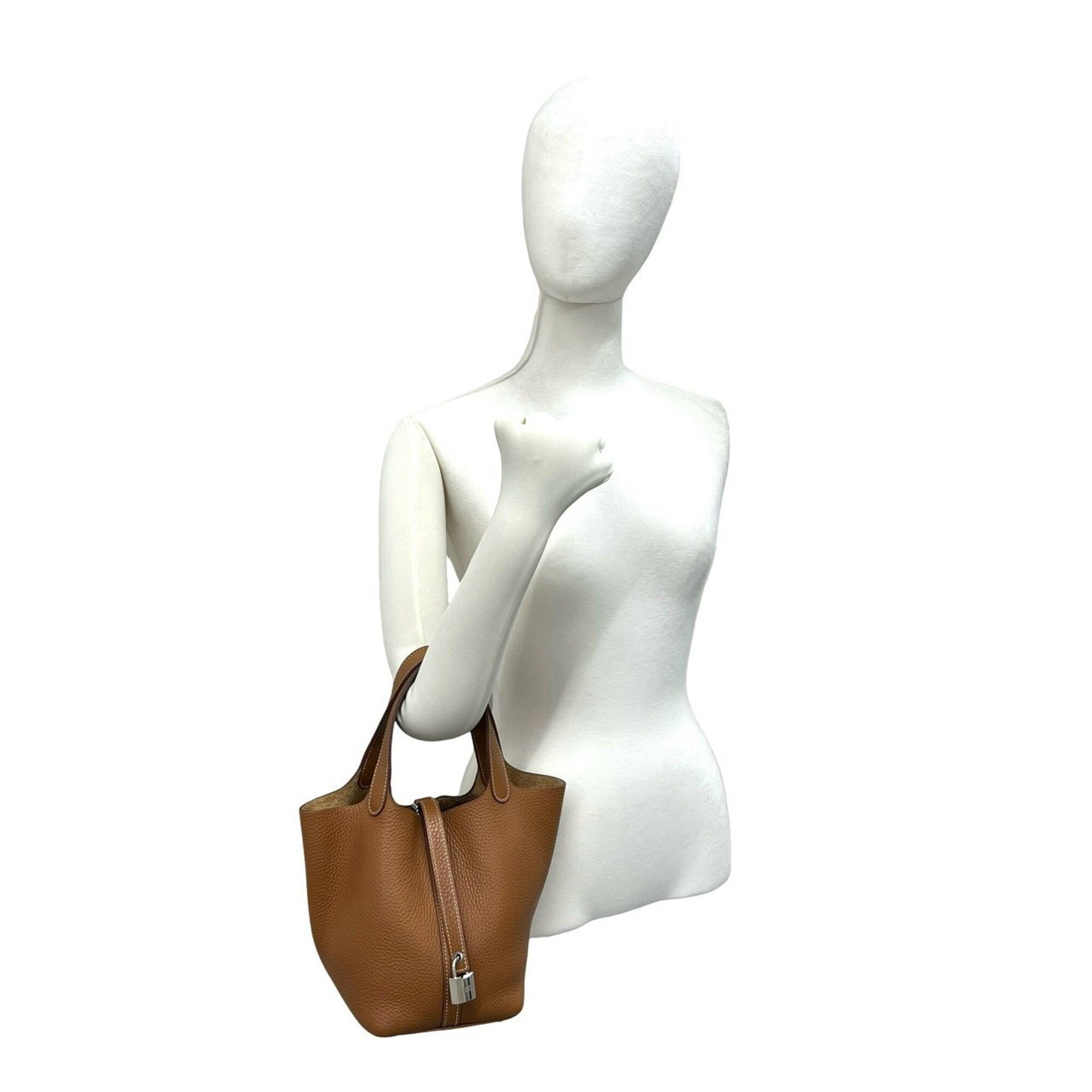 Taurillon Clemence Leather Handbag (Pre-Owned) - Hermes - Modalova