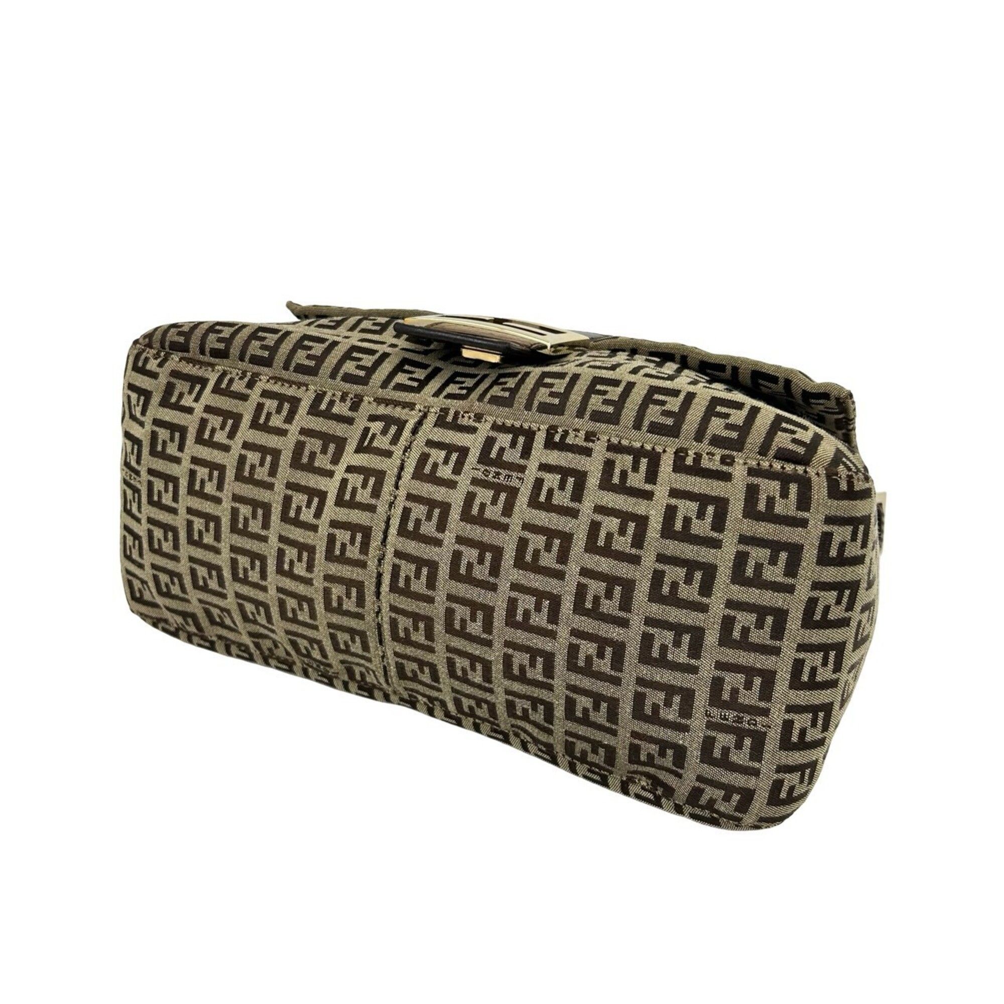 Canvas Leather Shoulder Bag (Pre-Owned) - Fendi - Modalova