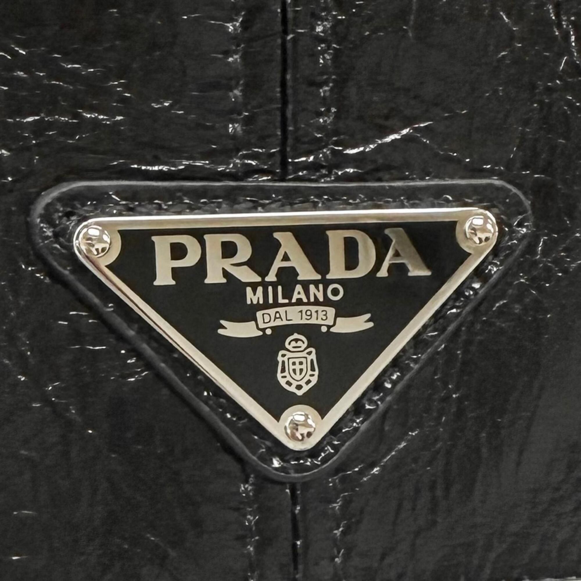 Leather Shoulder Bag (Pre-Owned) - Prada - Modalova