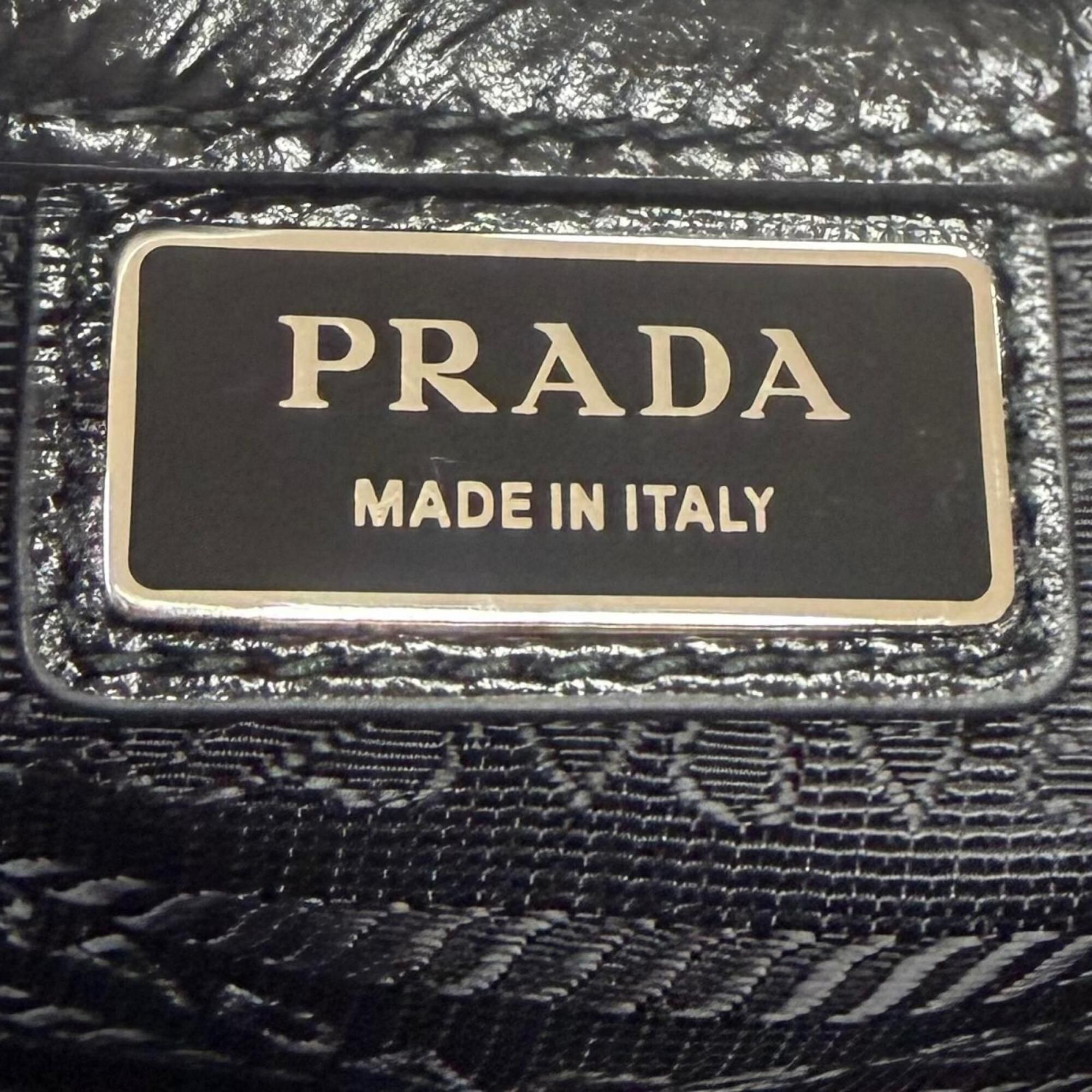 Leather Shoulder Bag (Pre-Owned) - Prada - Modalova