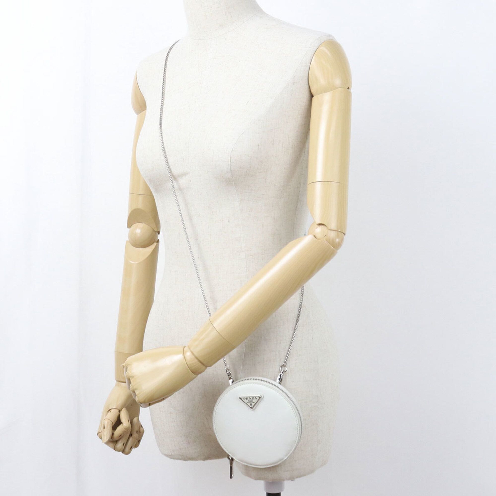 Leather Shoulder Bag (Pre-Owned) - Prada - Modalova