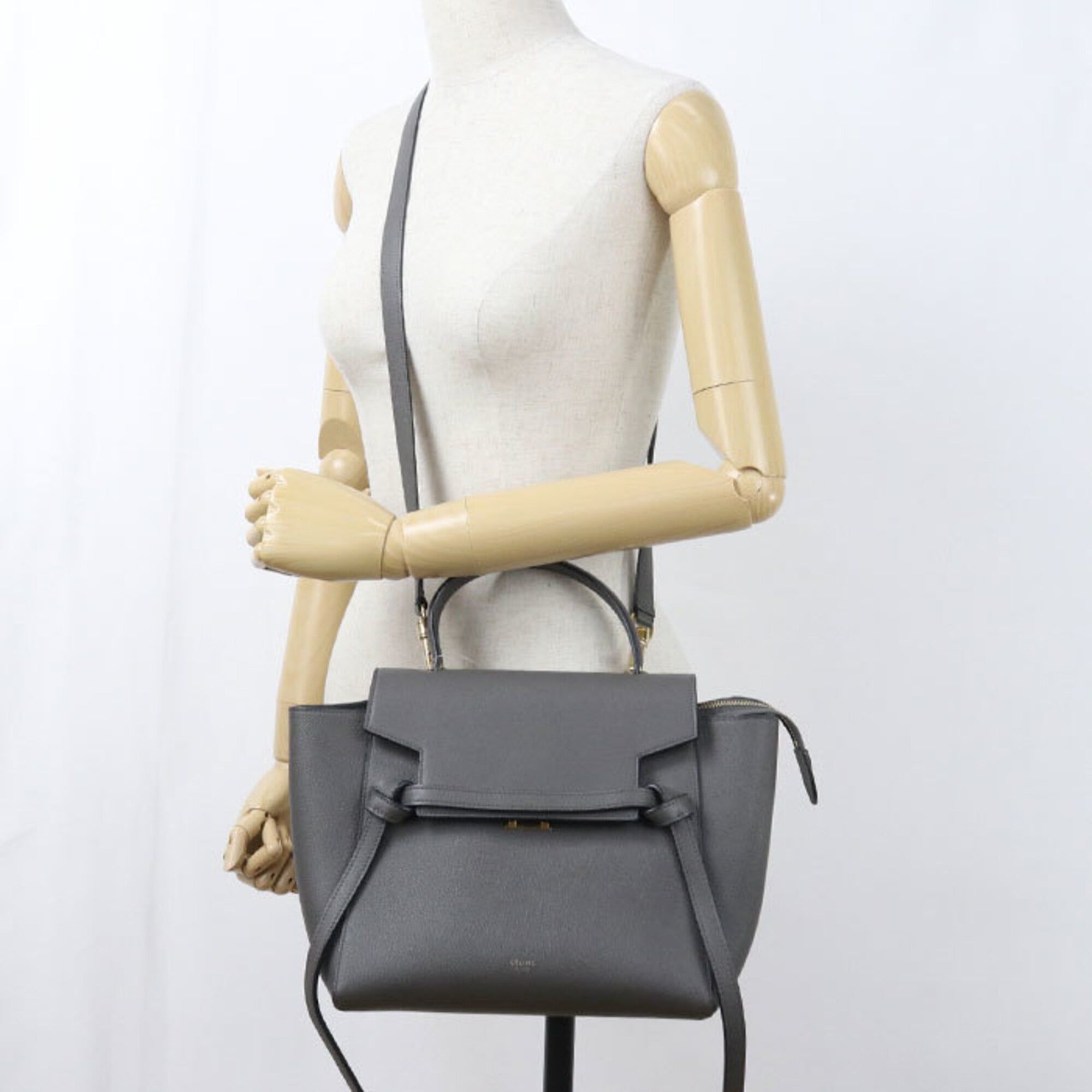 Leather Handbag (Pre-Owned) - Celine - Modalova