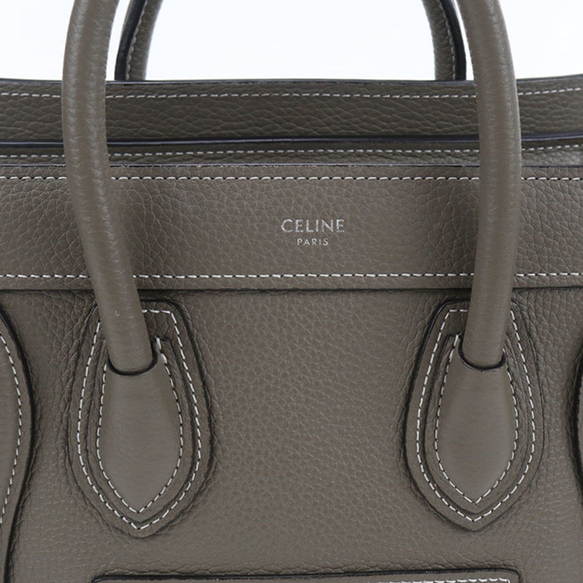 Leather Handbag (Pre-Owned) - Celine - Modalova