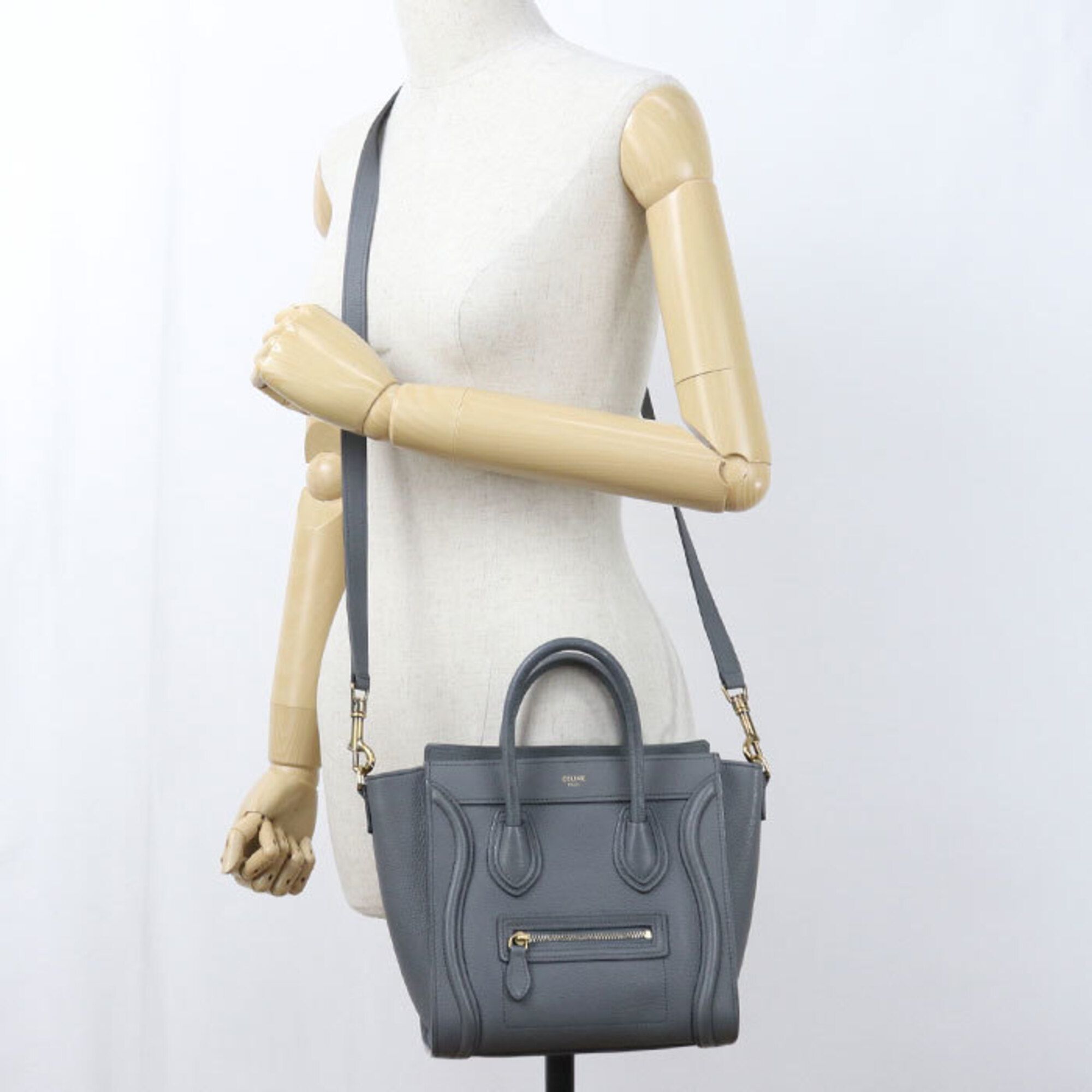 Leather Handbag (Pre-Owned) - Celine - Modalova