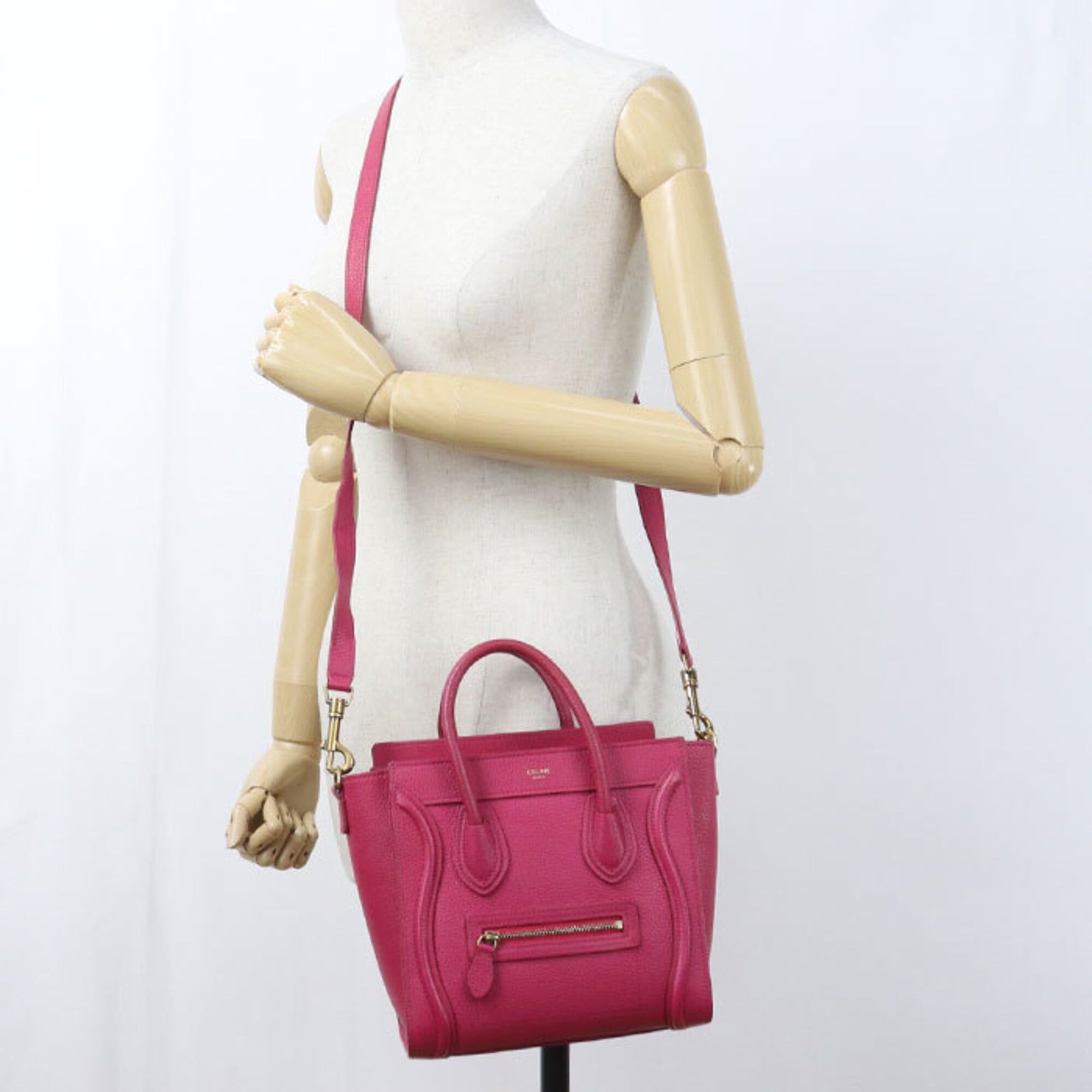 Leather Handbag (Pre-Owned) - Celine - Modalova